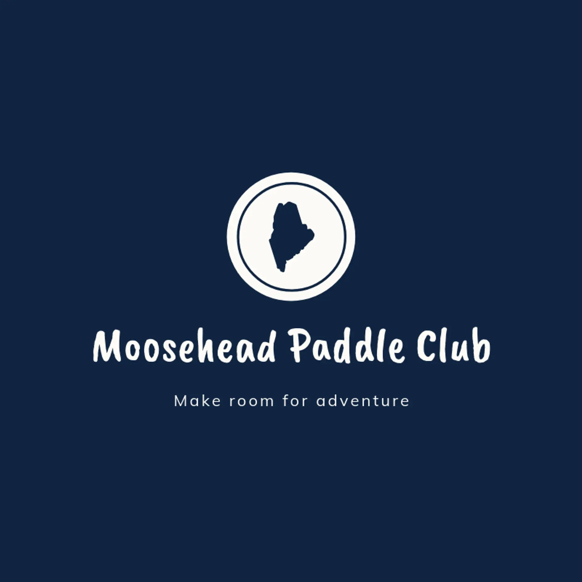 Moosehead Paddle Club logo for maine