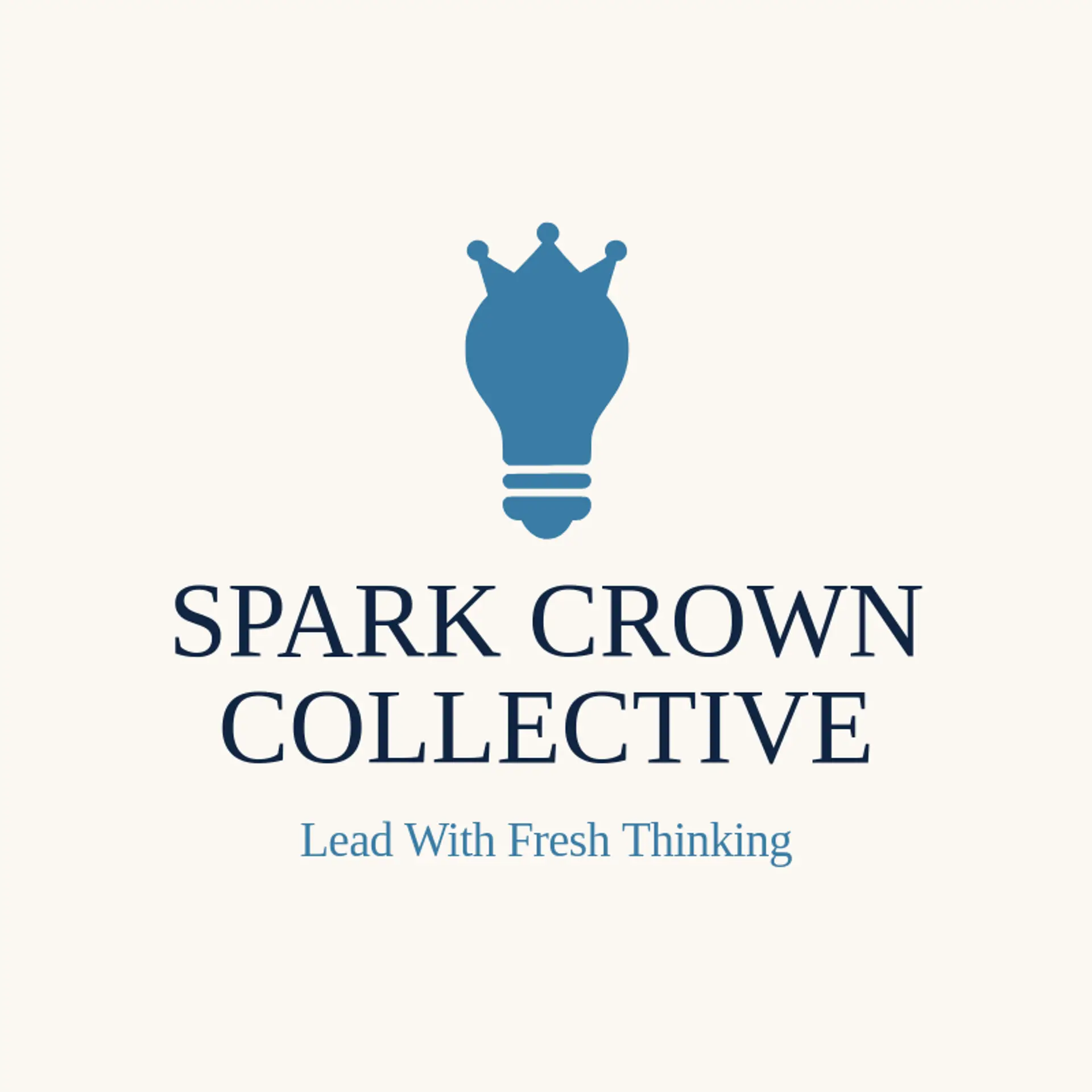 Spark Crown Collective logo for light bulb