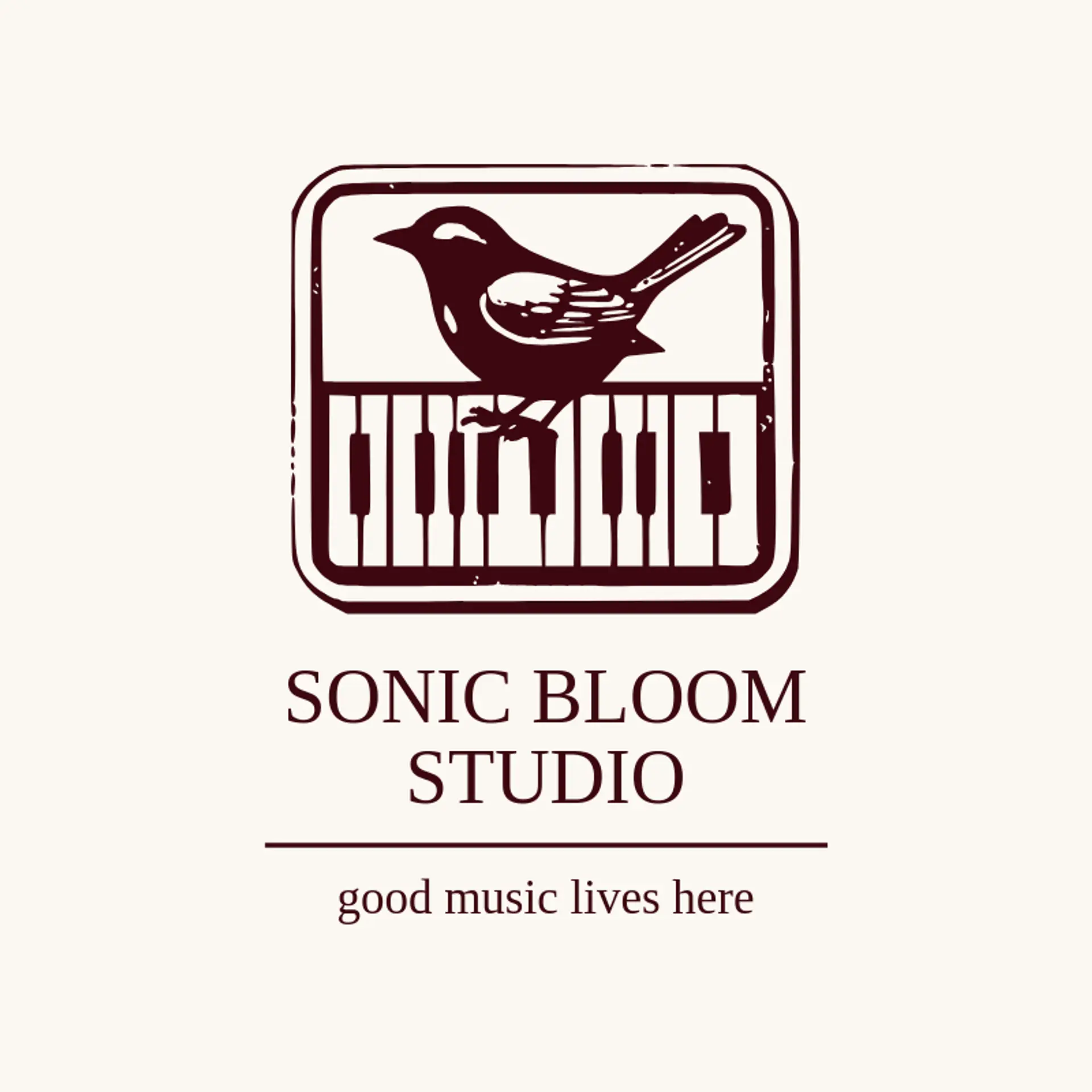 Sonic Bloom Studio logo for keyboard