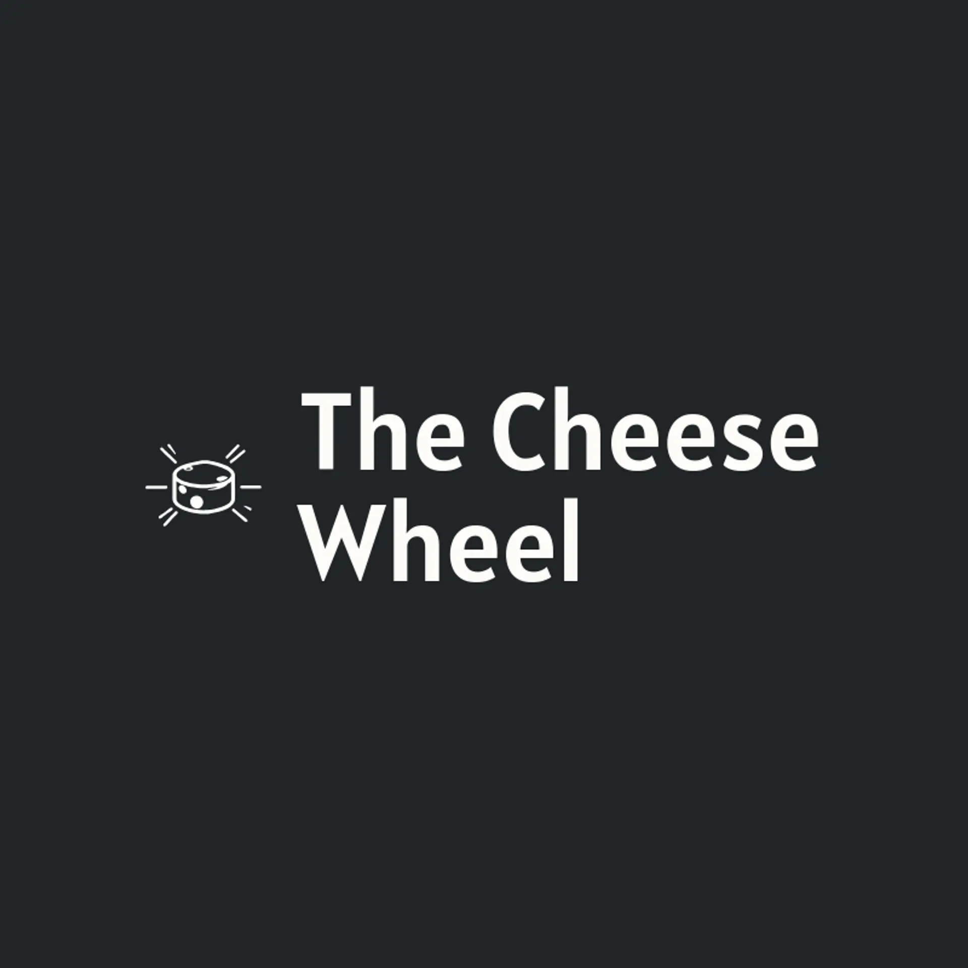 The Cheese Wheel logo for cheese
