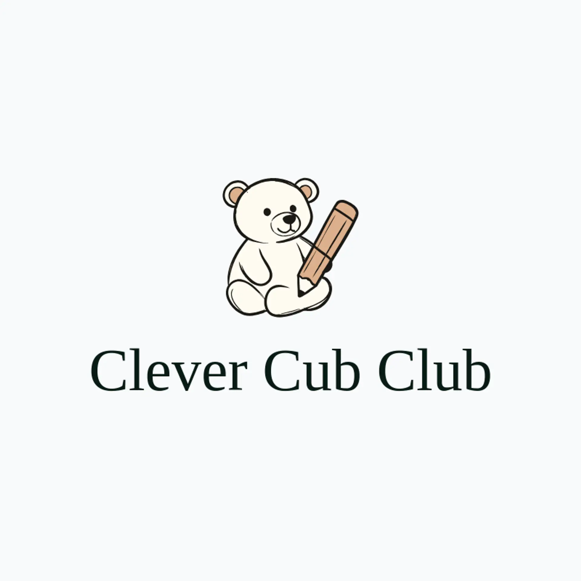 Clever Cub Club logo for kindergarten