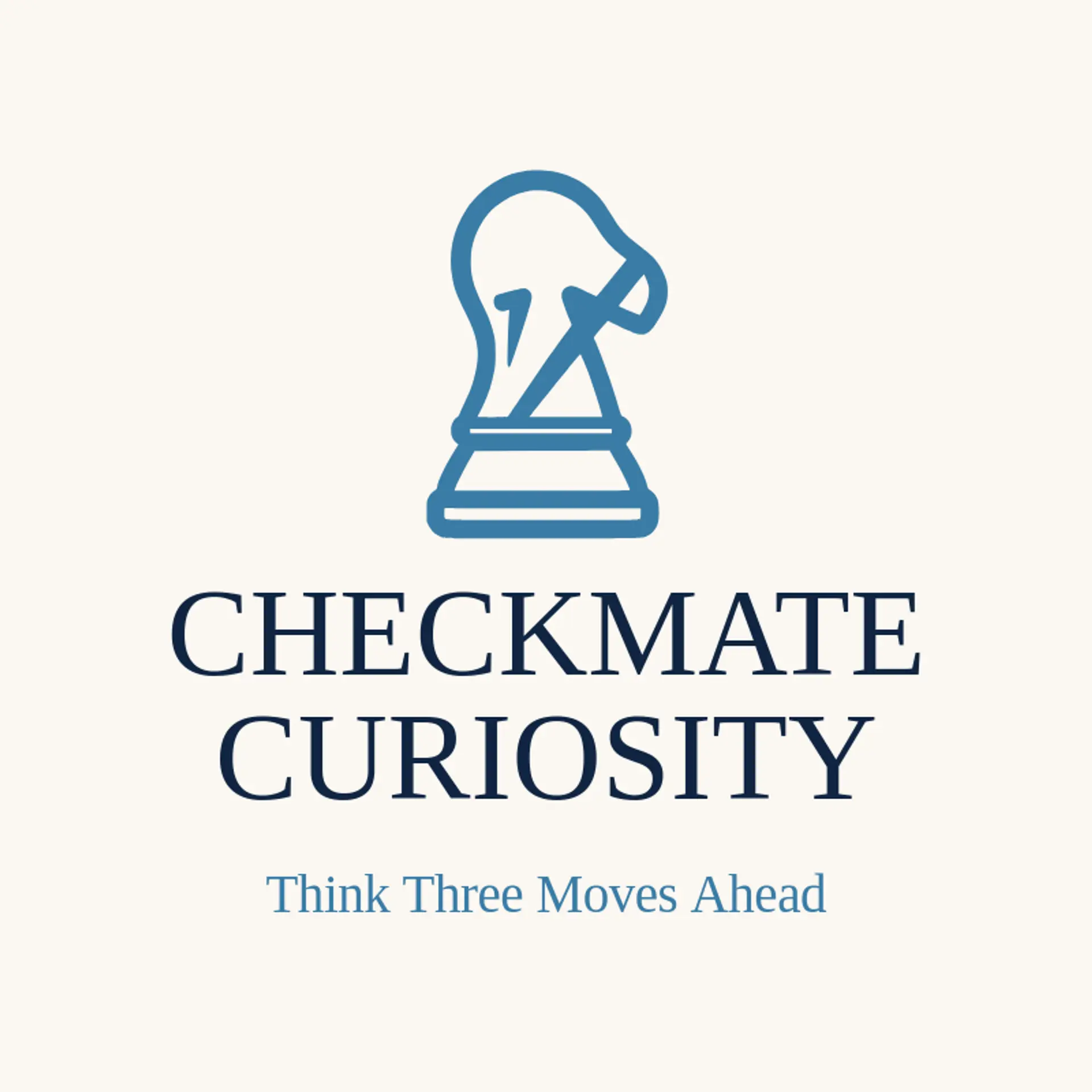 Checkmate Curiosity logo for nerd