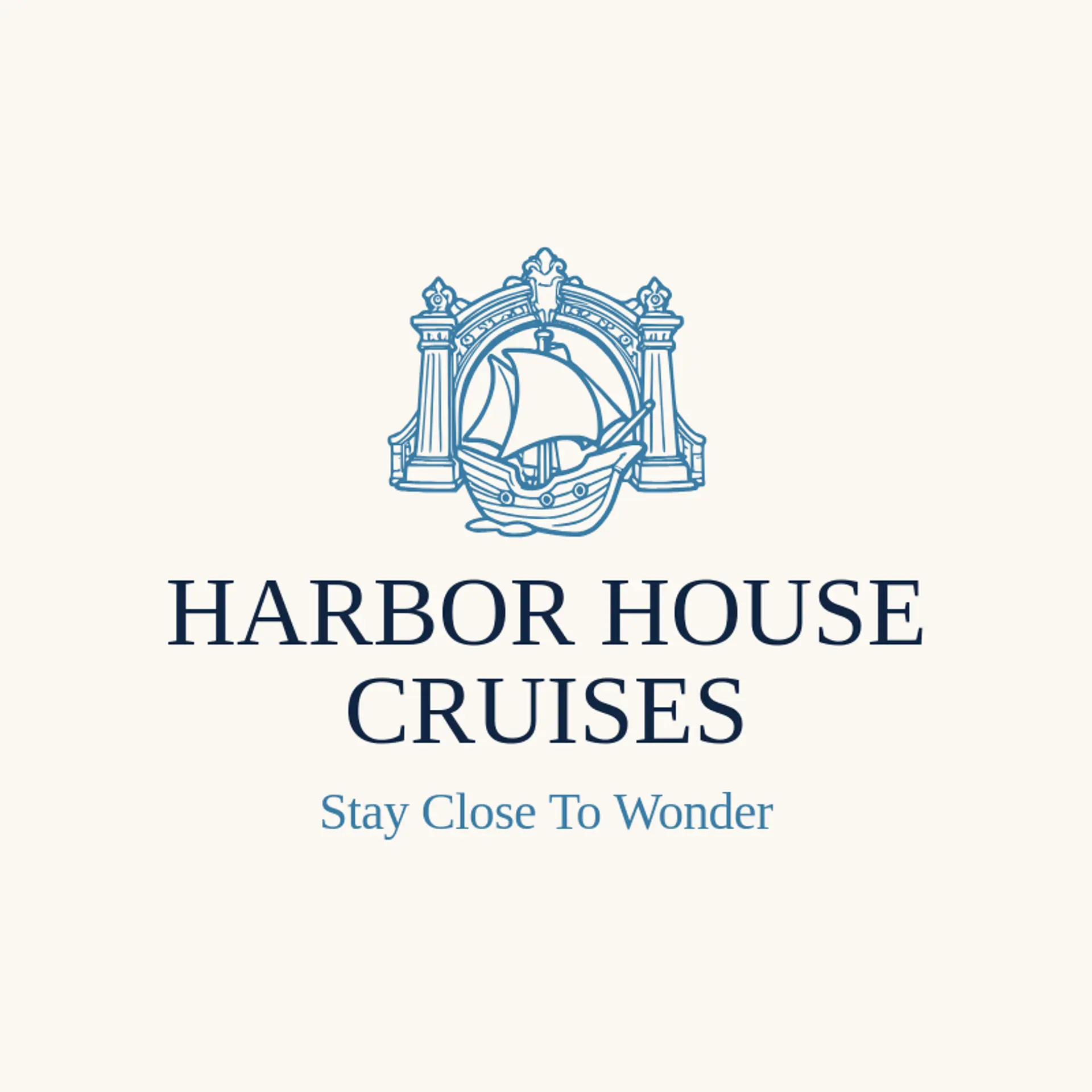 Harbor House Cruises logo for ship