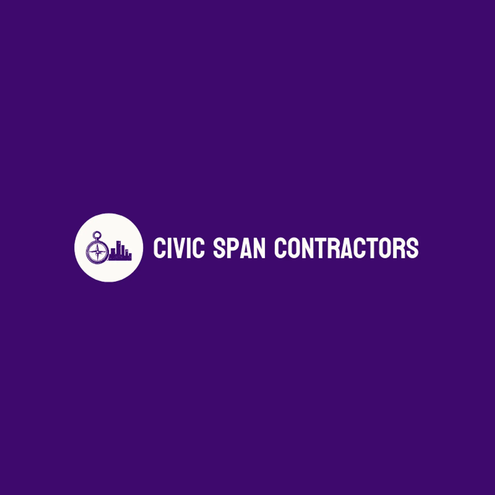 Civic Span Contractors logo for construction company