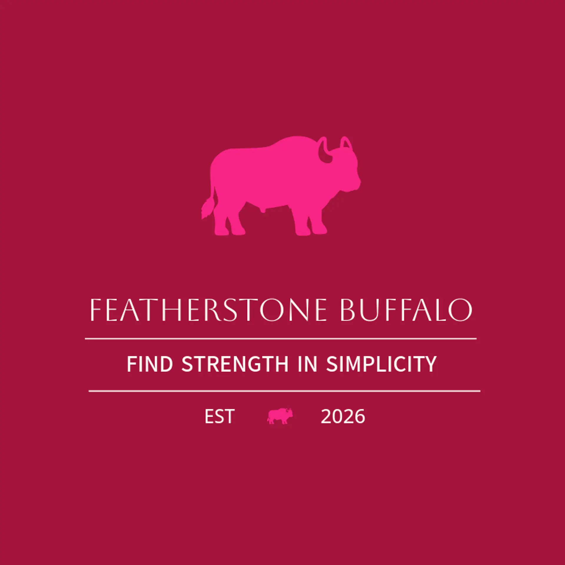 Featherstone Buffalo logo for buffalo