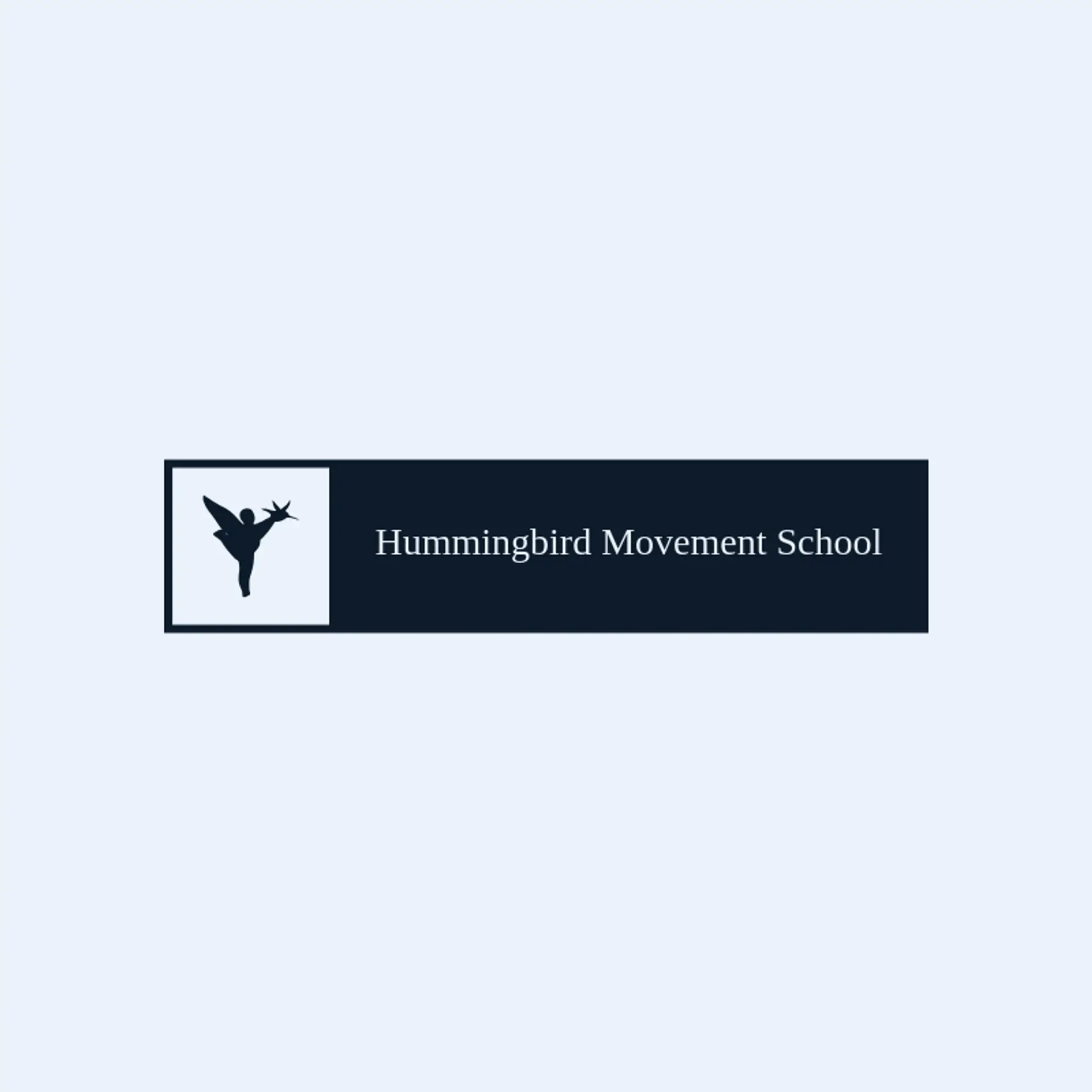 Hummingbird Movement School logo for dance studio