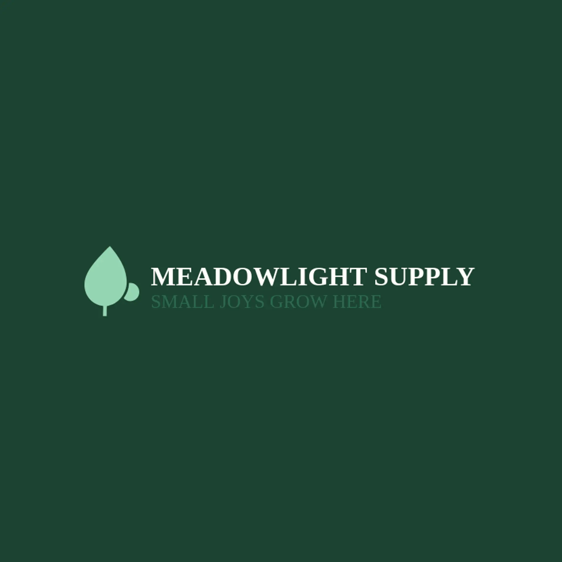 Meadowlight Supply logo for fresh