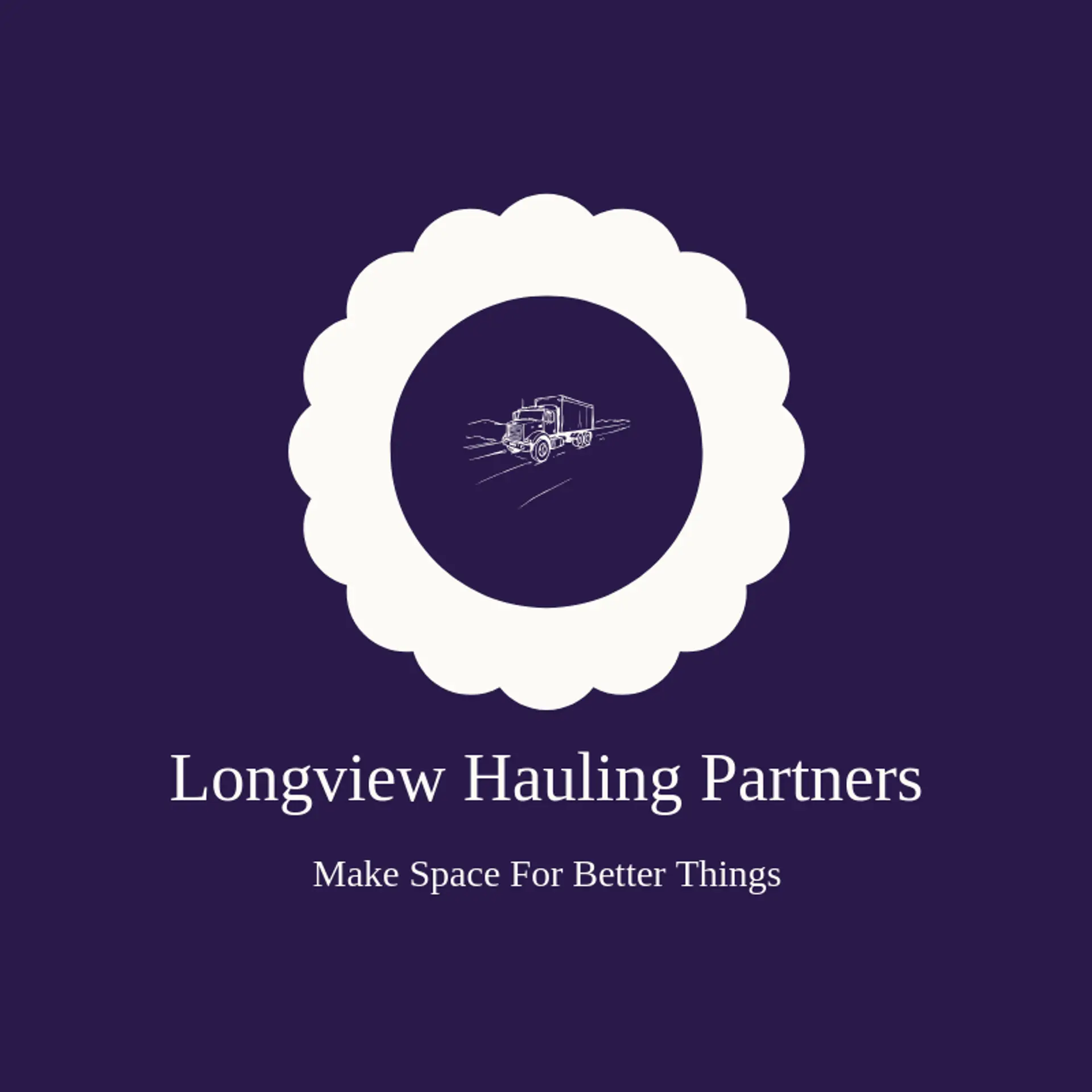 Longview Hauling Partners logo for hauling