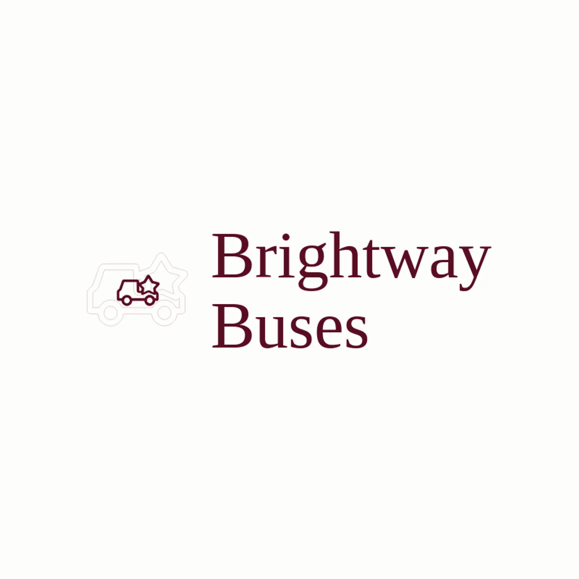 Brightway Buses logo for transportation