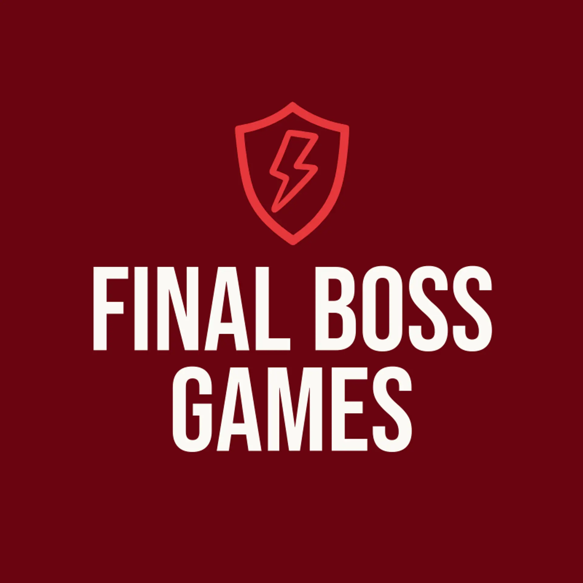 Final Boss Games logo for video game