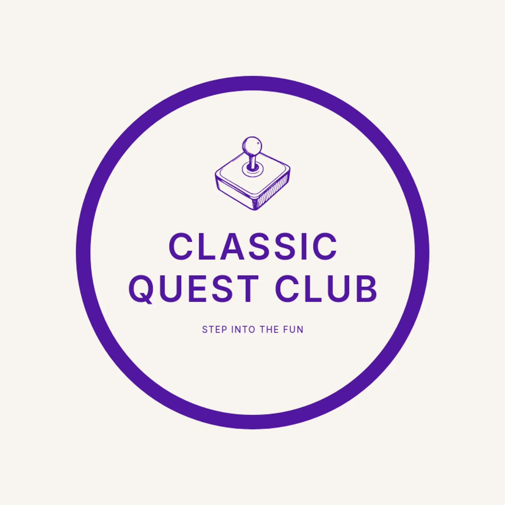 Classic Quest Club logo for arcade
