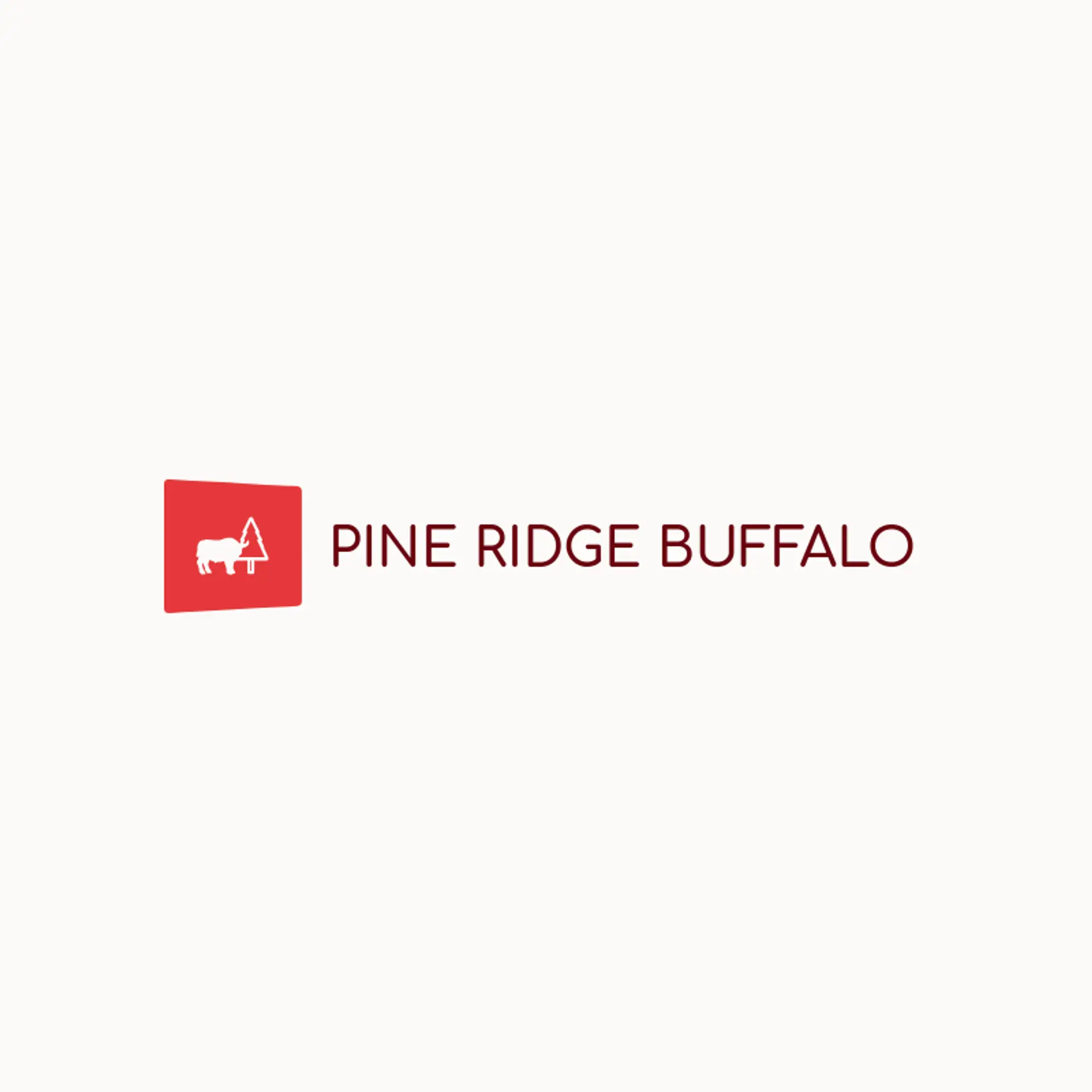 Pine Ridge Buffalo logo for buffalo