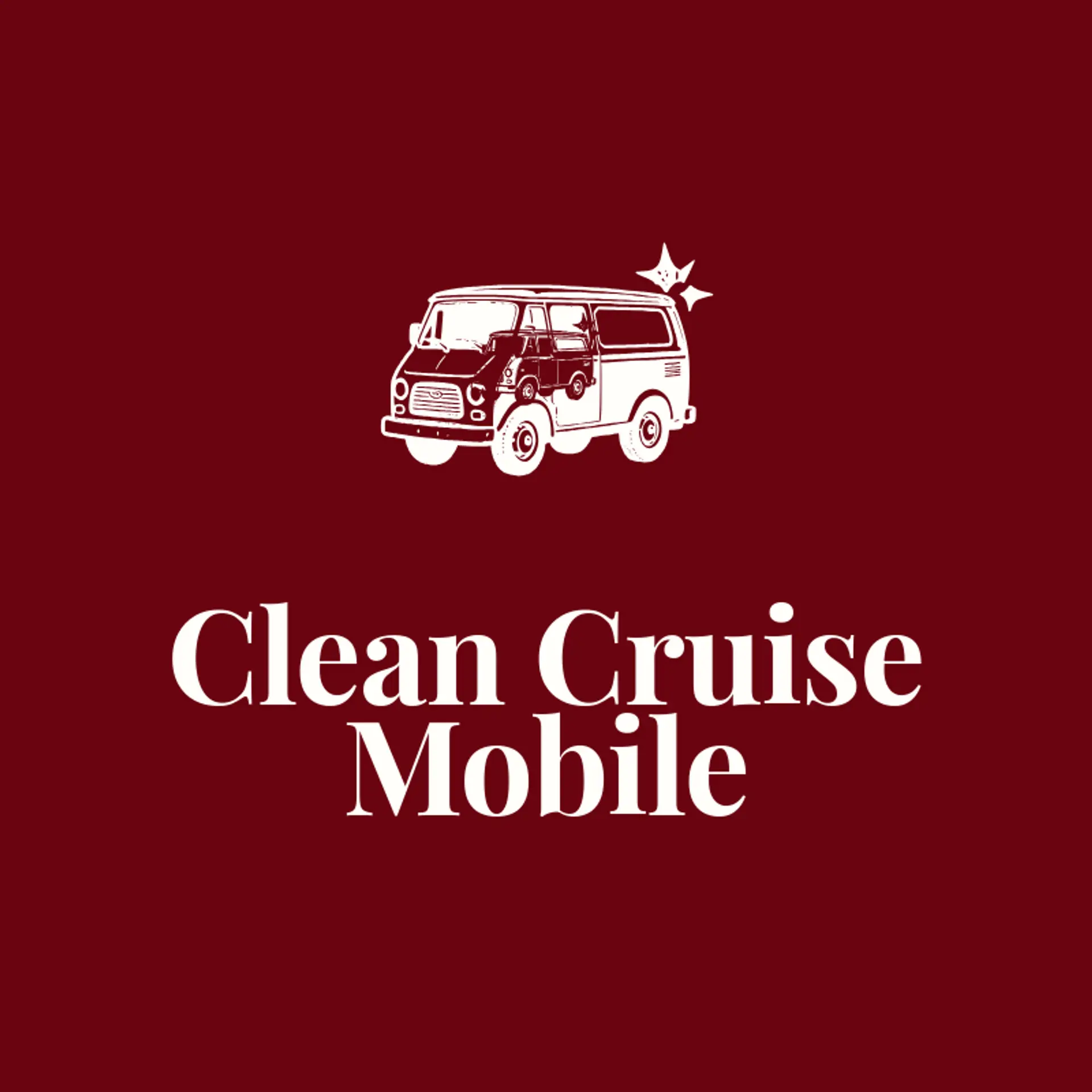 Clean Cruise Mobile logo for car wash