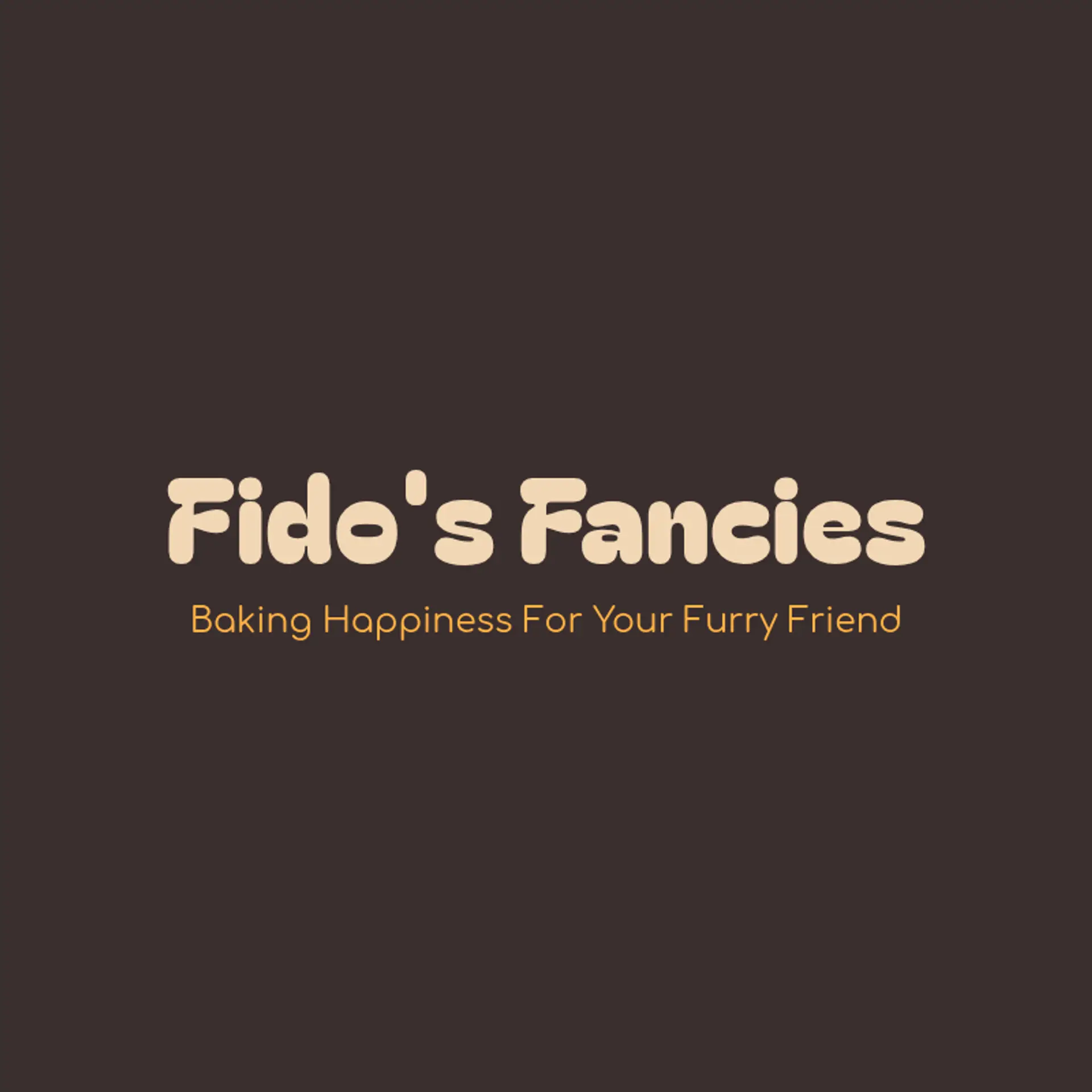 Fido's Fancies logo for dog bakery