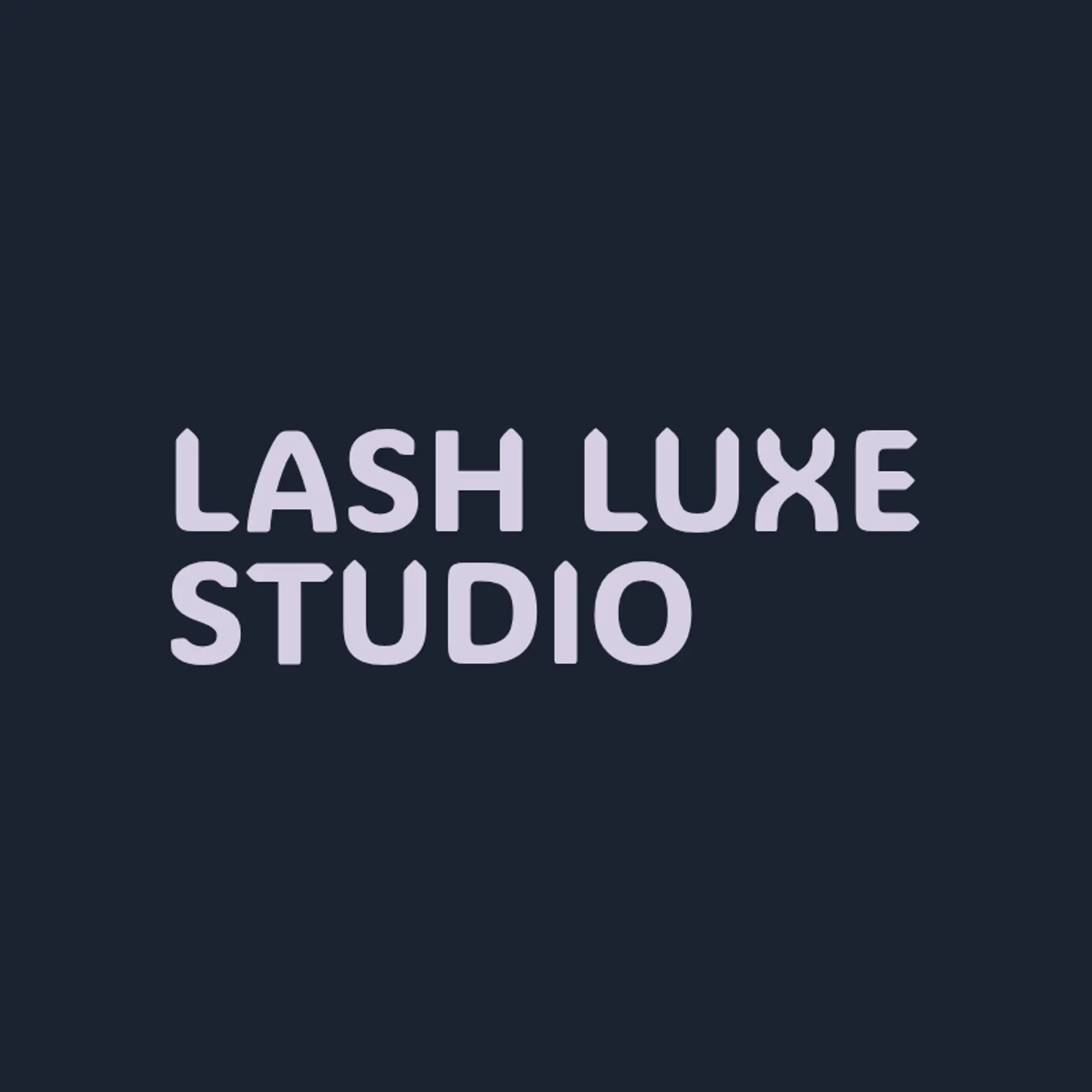 Luxe Lash Lab logo for lash tech