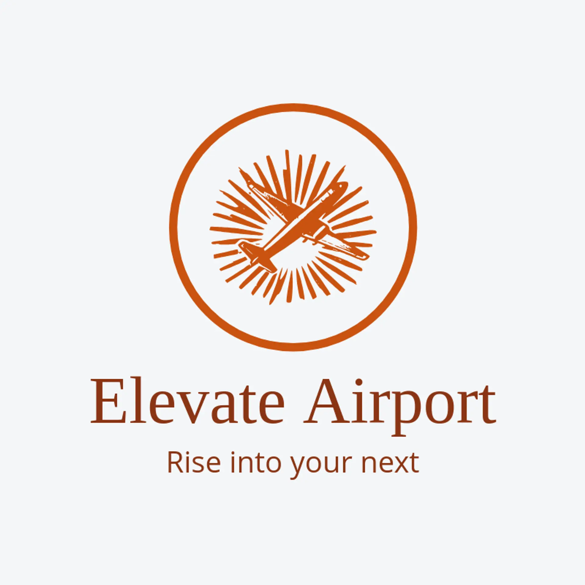 Elevate Airport logo for airport