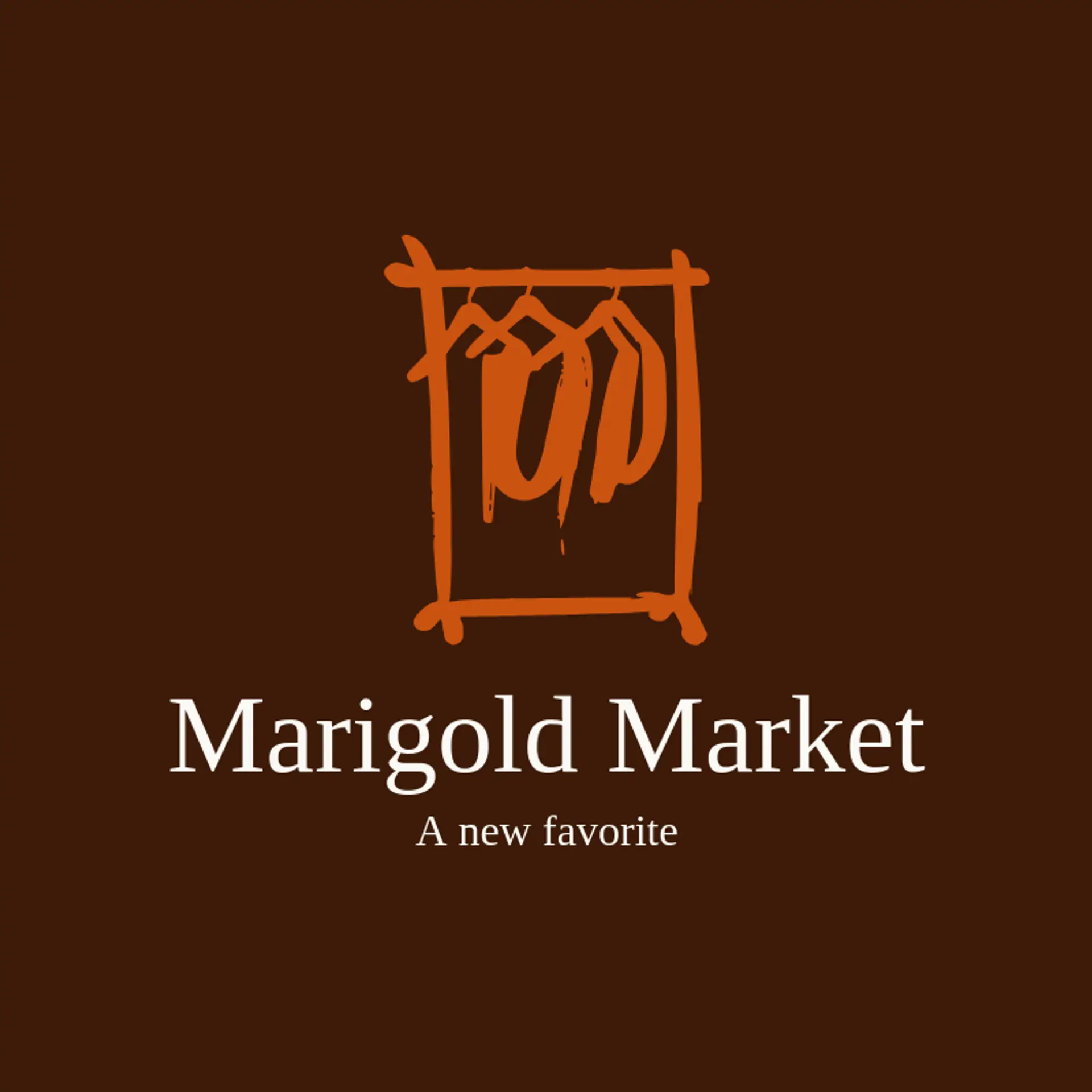 Marigold Market logo for clothing store