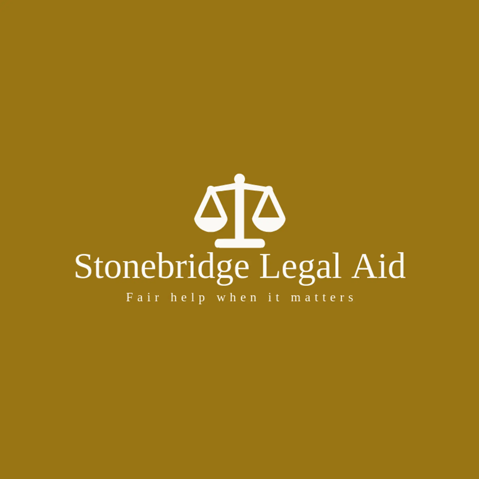 Stonebridge Legal Aid logo for crime