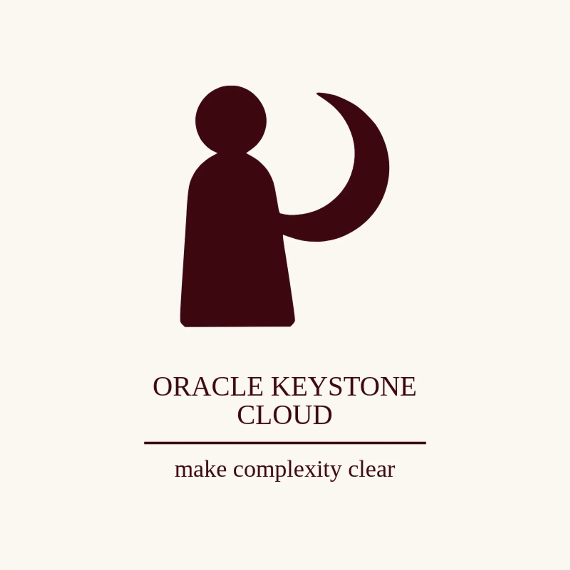 Oracle Keystone Cloud logo for oracle