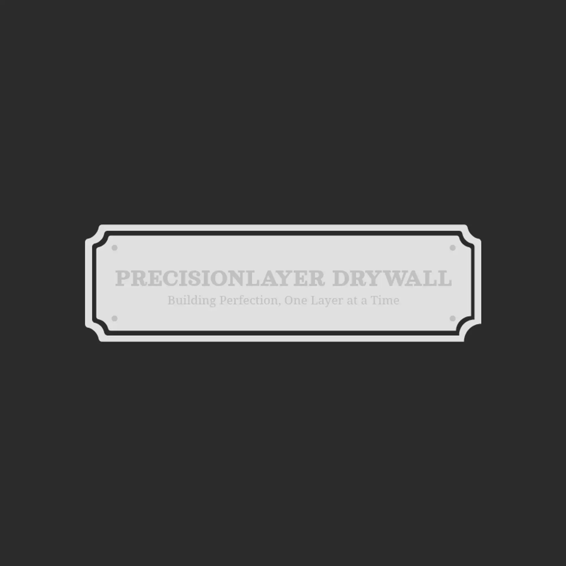 PrecisionLayer Drywall logo for construction dry wall