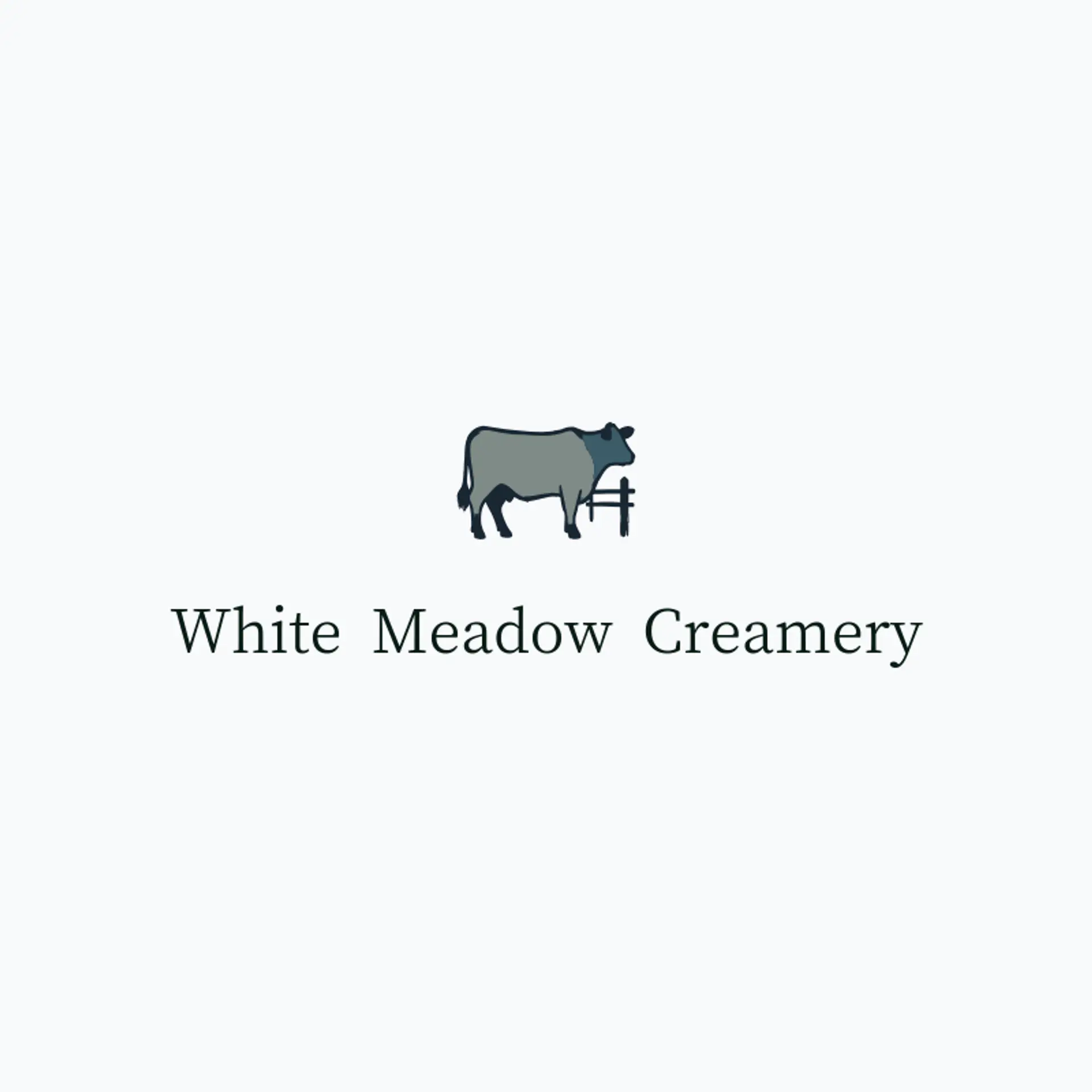 White Meadow Creamery logo for dairy farm