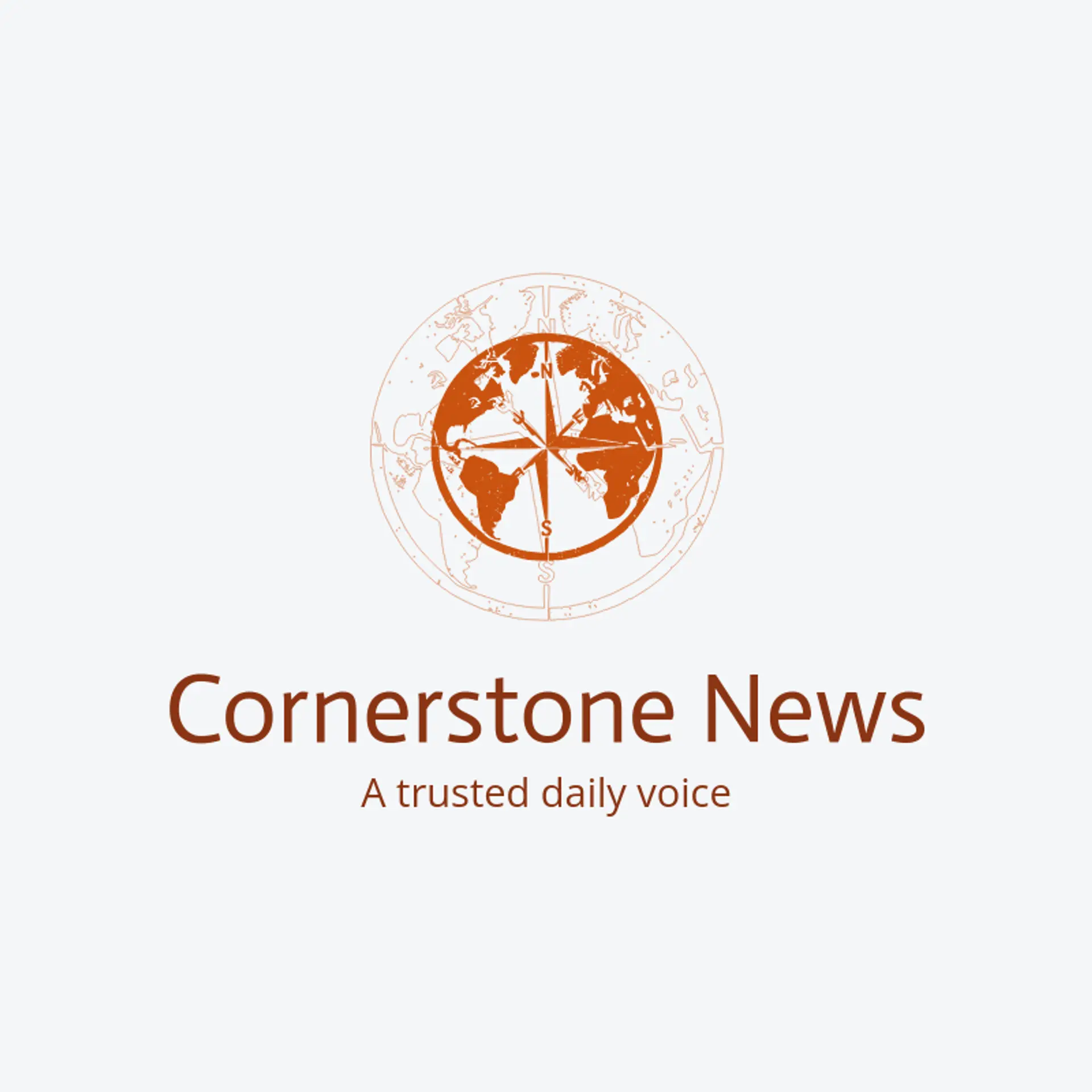 Cornerstone News logo for news channel