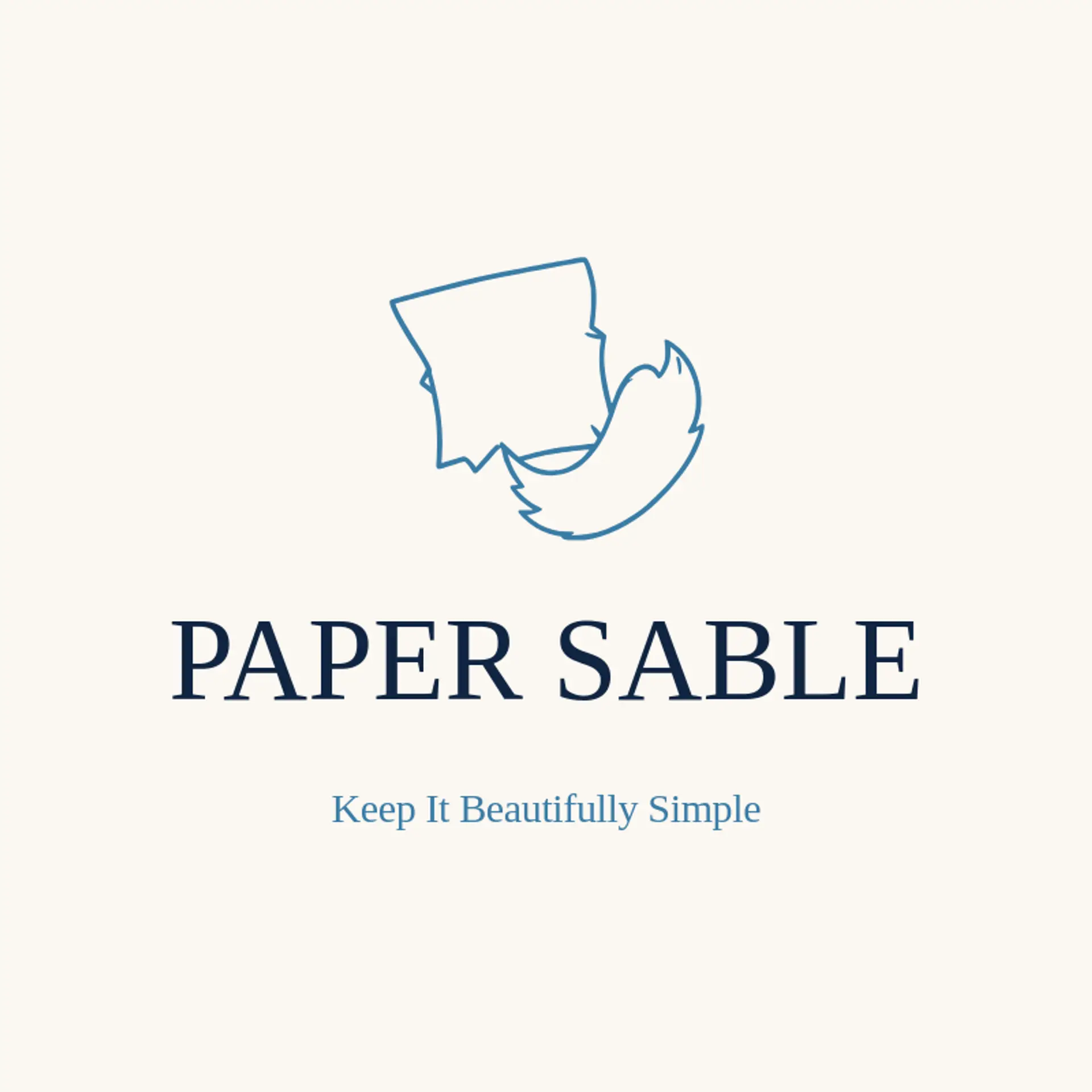 Paper Sable logo for paper