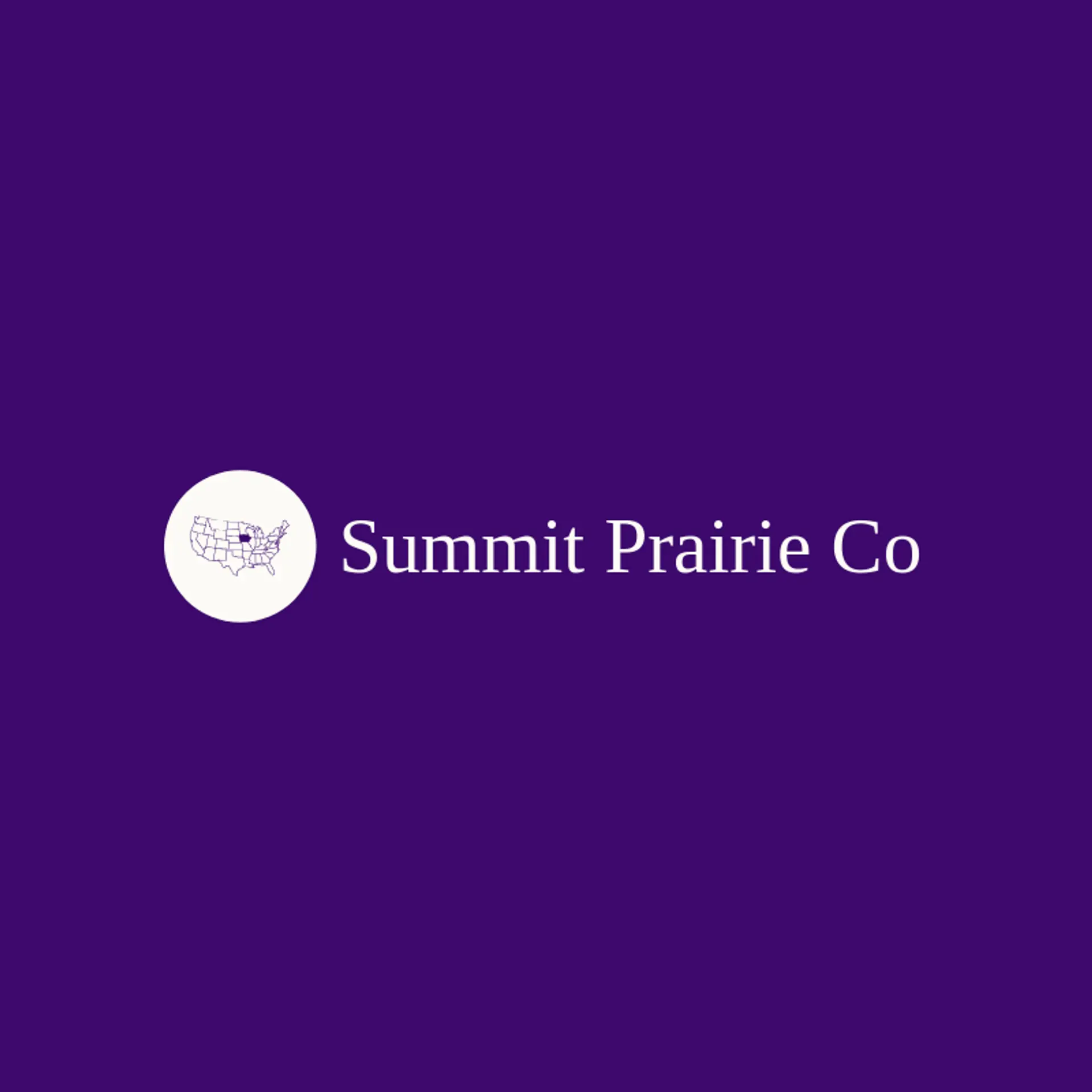 Summit Prairie Co logo for iowa
