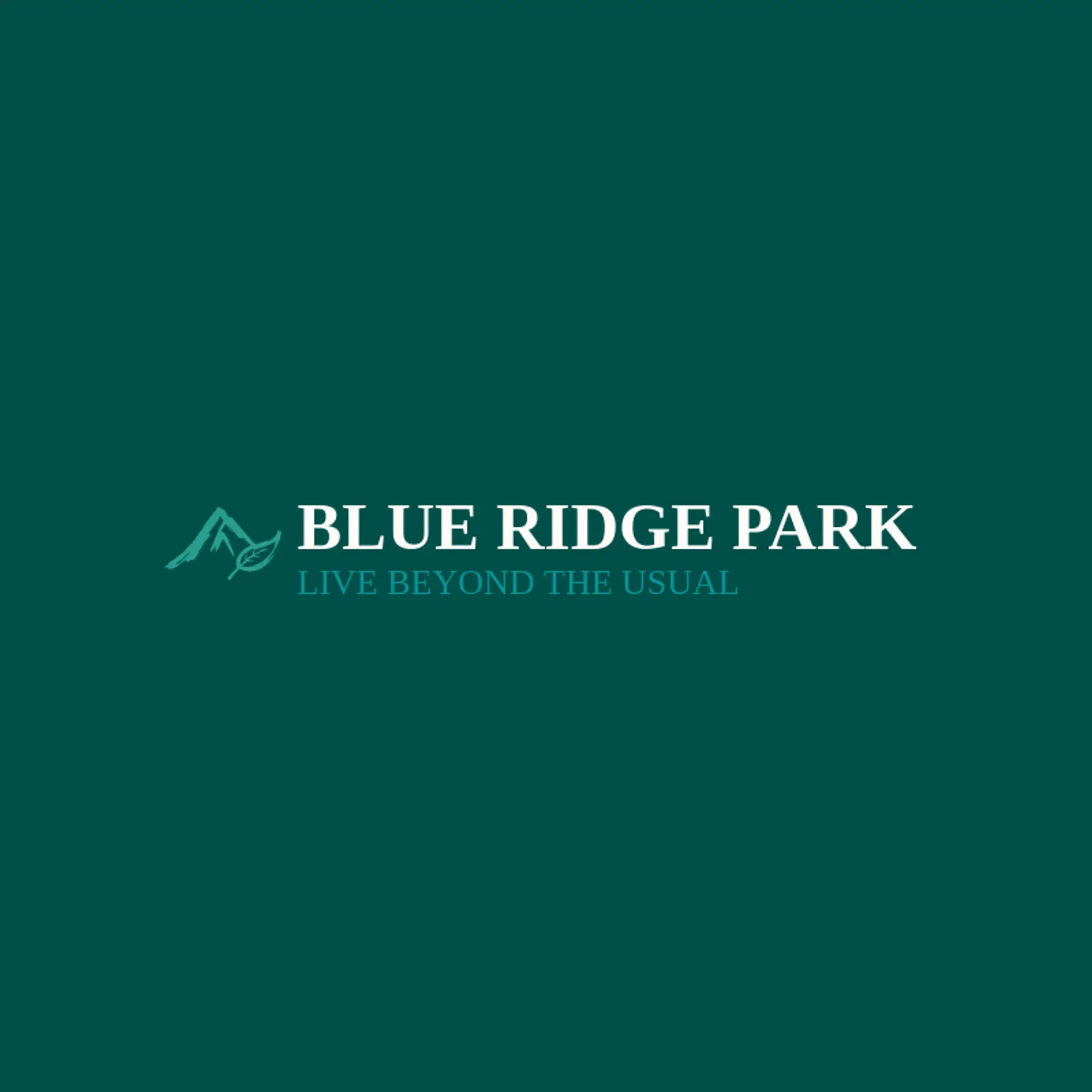 Blue Ridge Park logo for park
