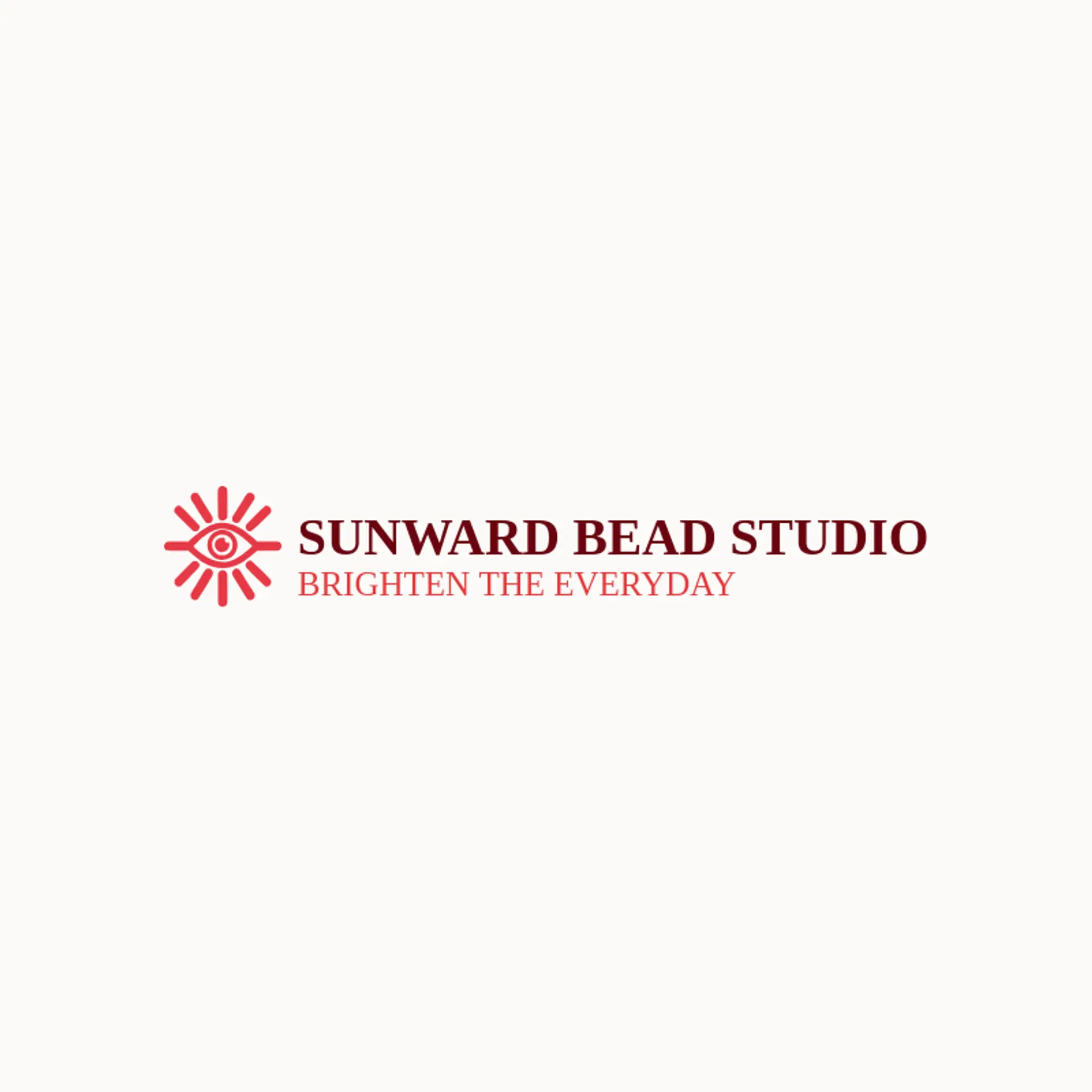 Sunward Bead Studio logo for evil eye