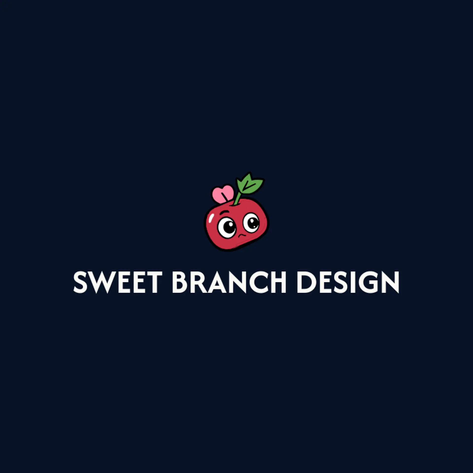 Sweet Branch Design logo for cherry