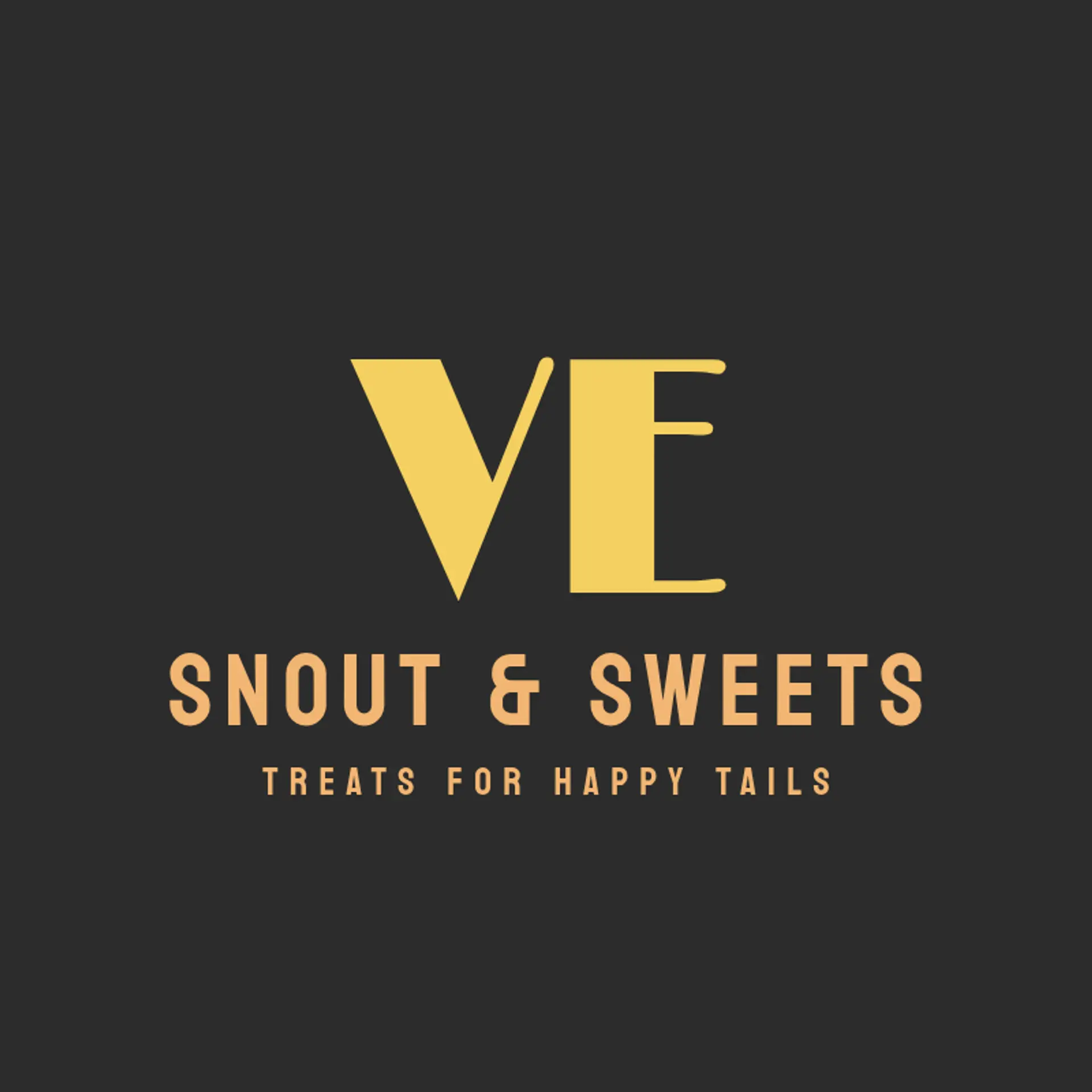 Snout & Sweets logo for dog bakery