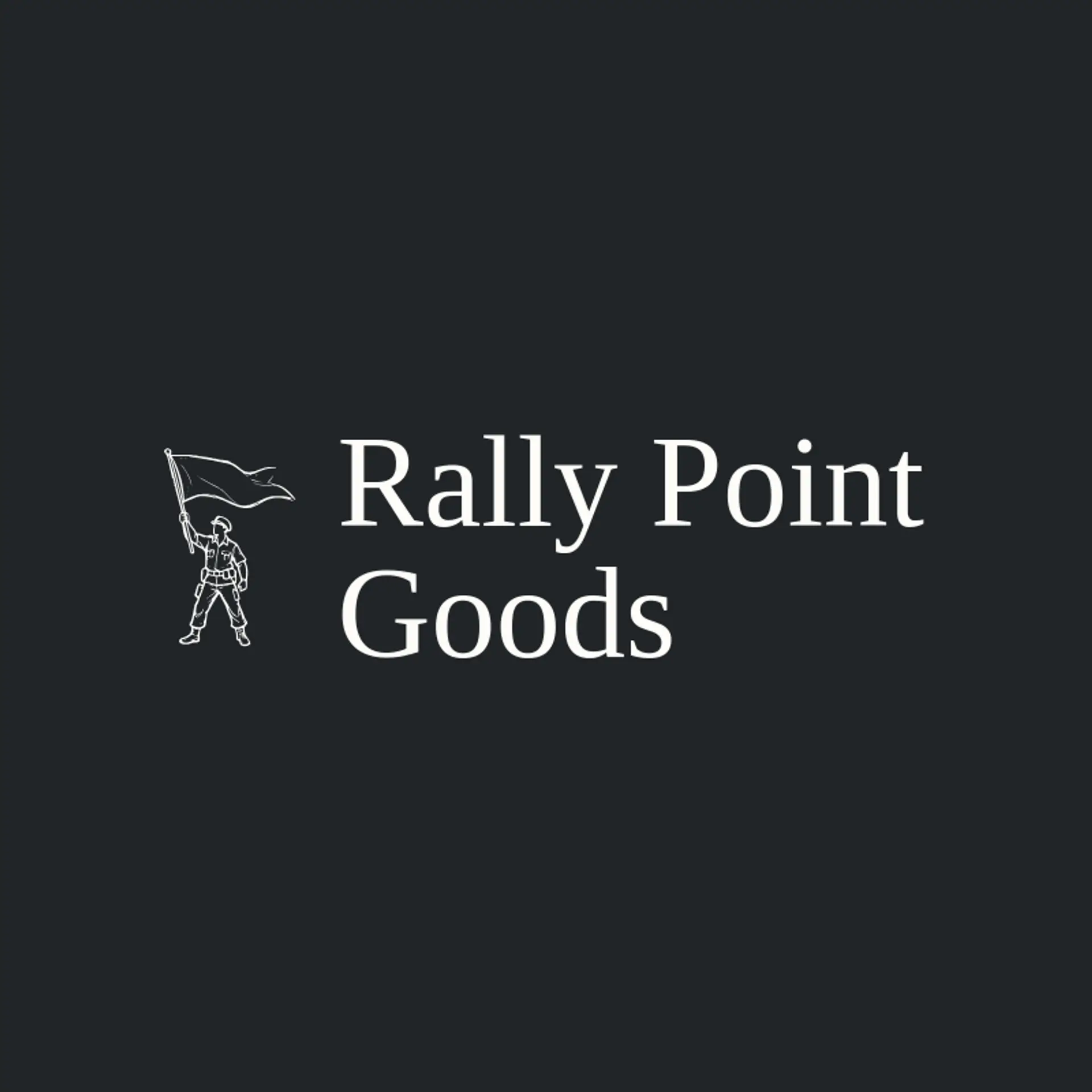 Rally Point Goods logo for soldier