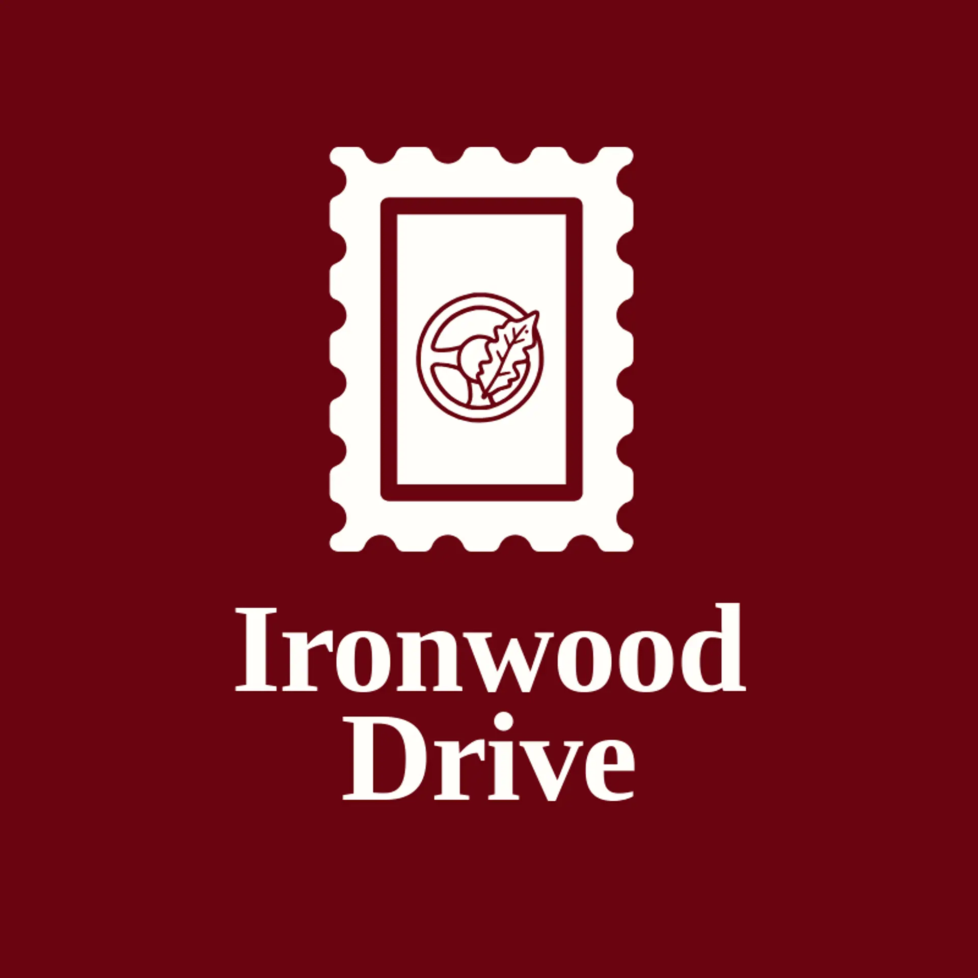 Ironwood Drive logo for steering wheel