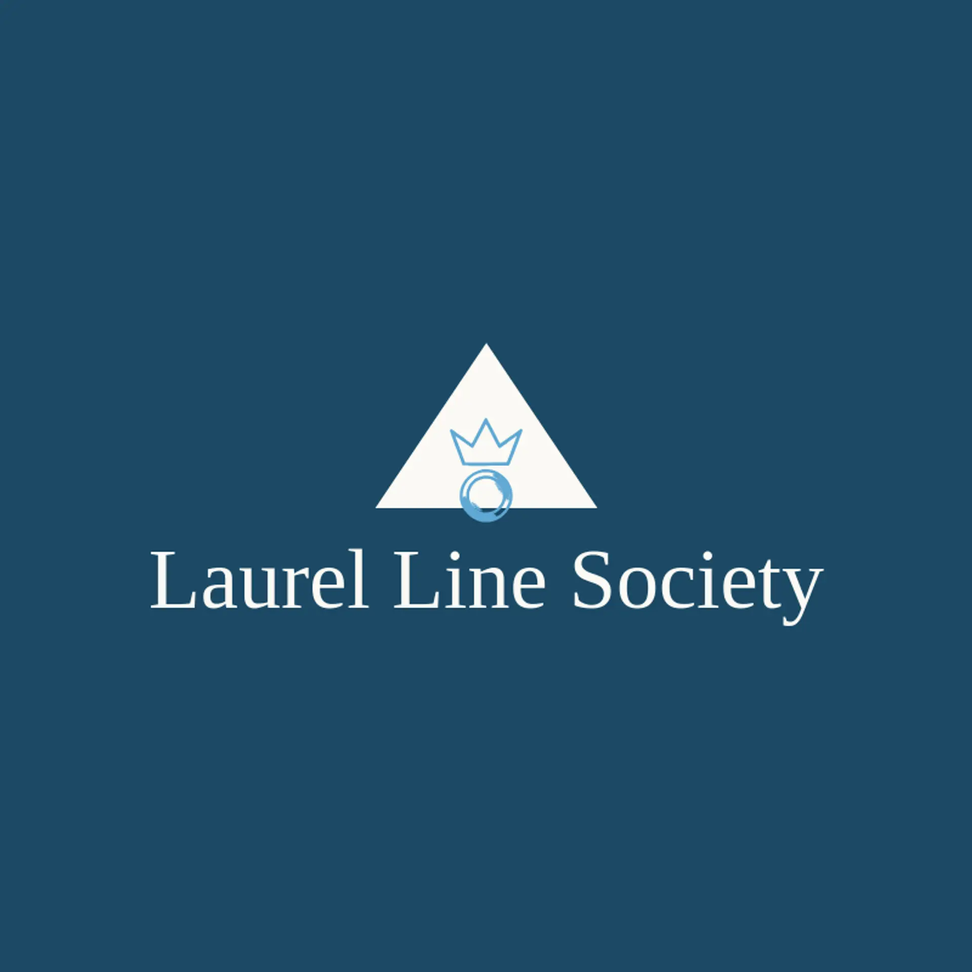 Laurel Line Society logo for winner