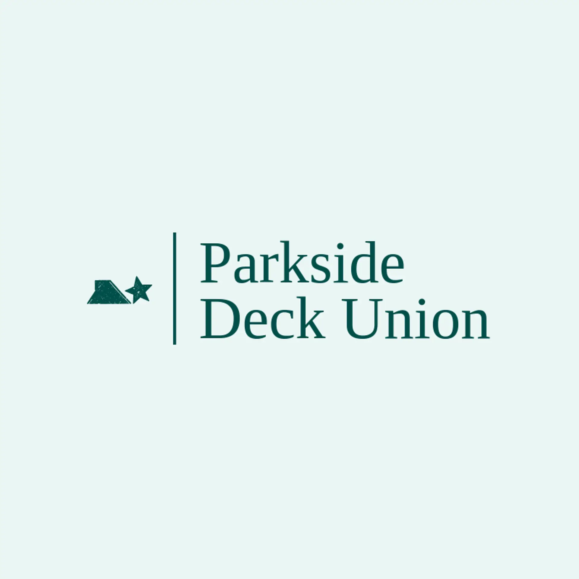 Parkside Deck Union logo for skate