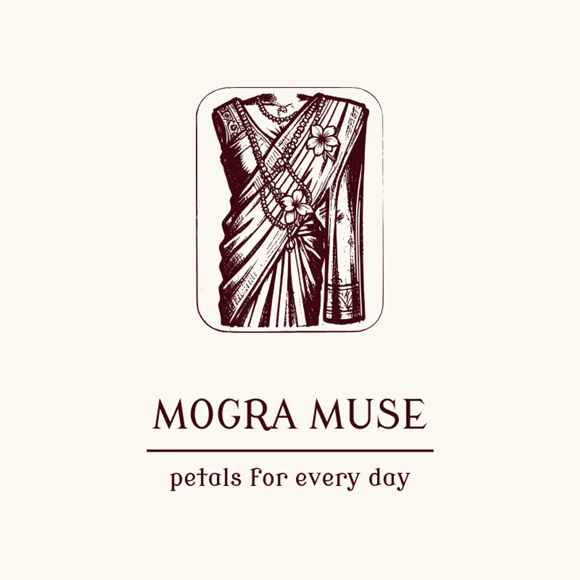 Mogra Muse logo for saree