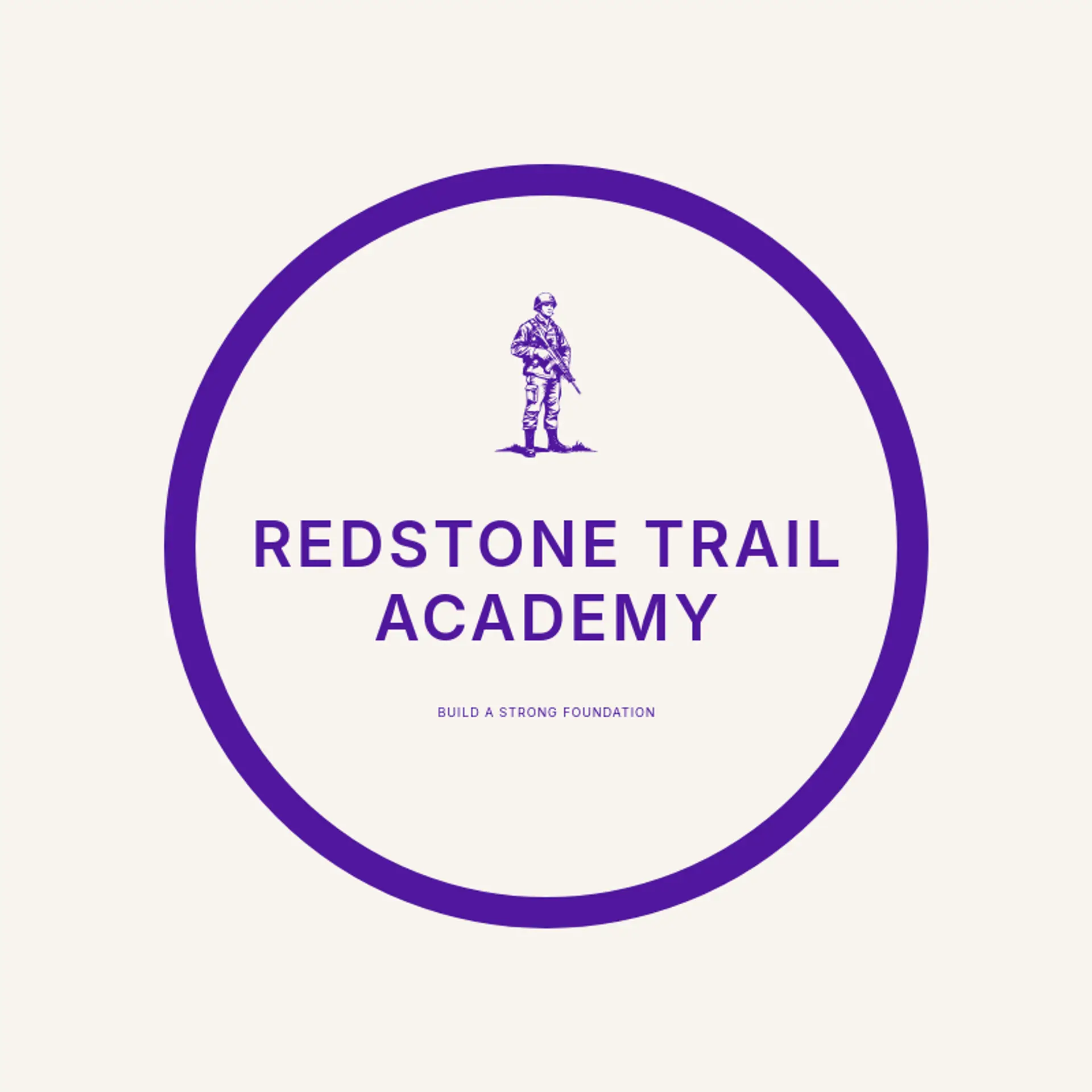 Redstone Trail Academy logo for infantry