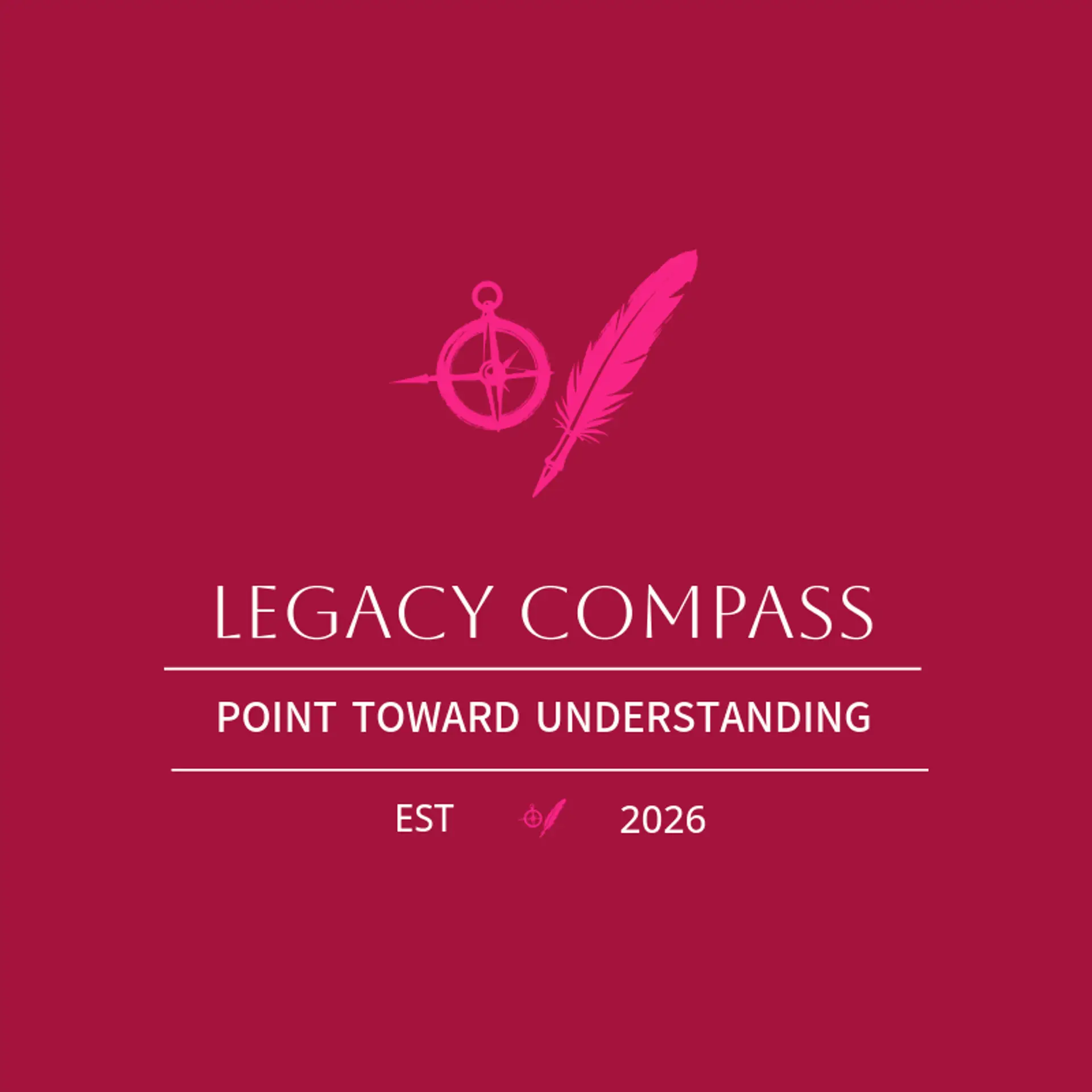 Legacy Compass logo for history