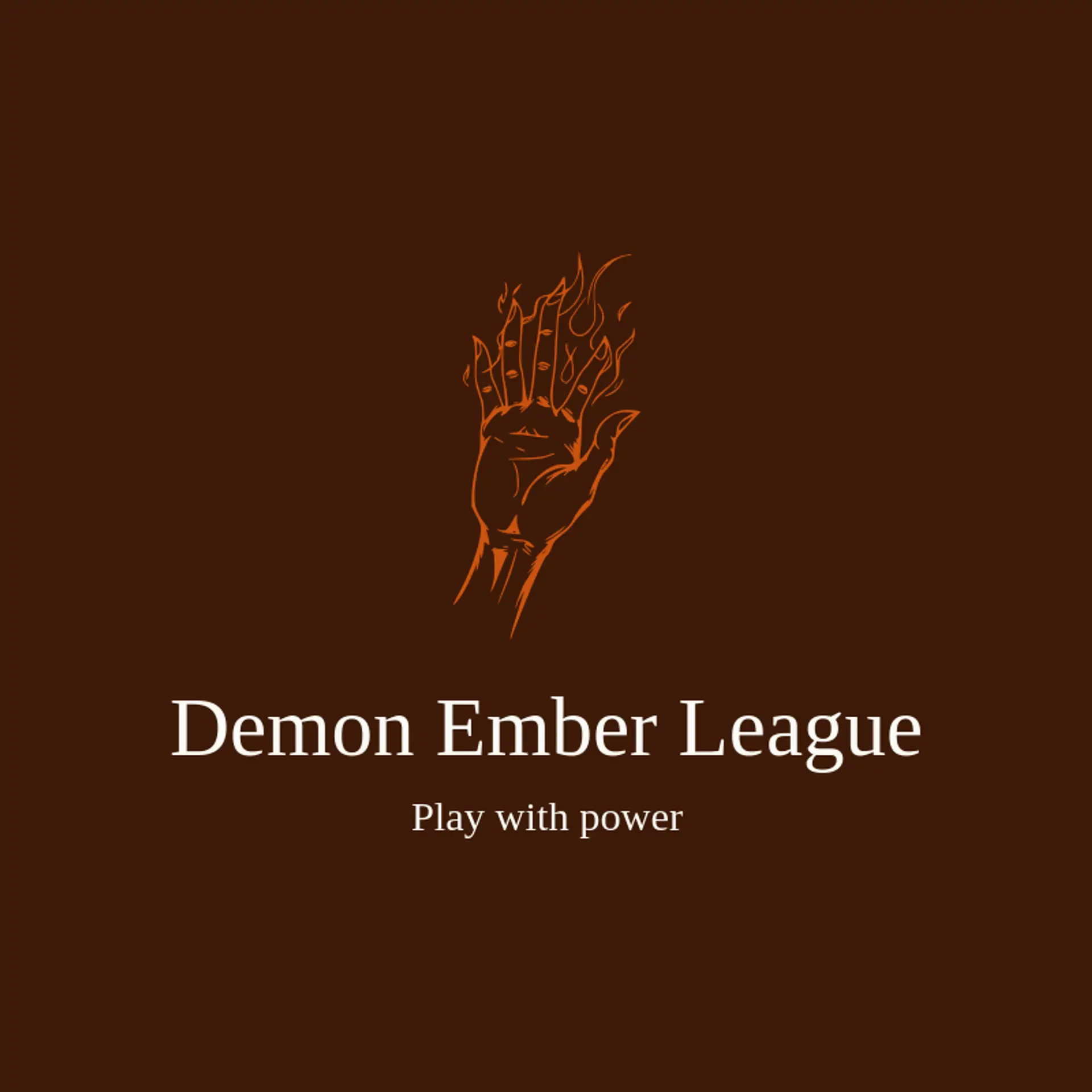 Demon Ember League logo for demon