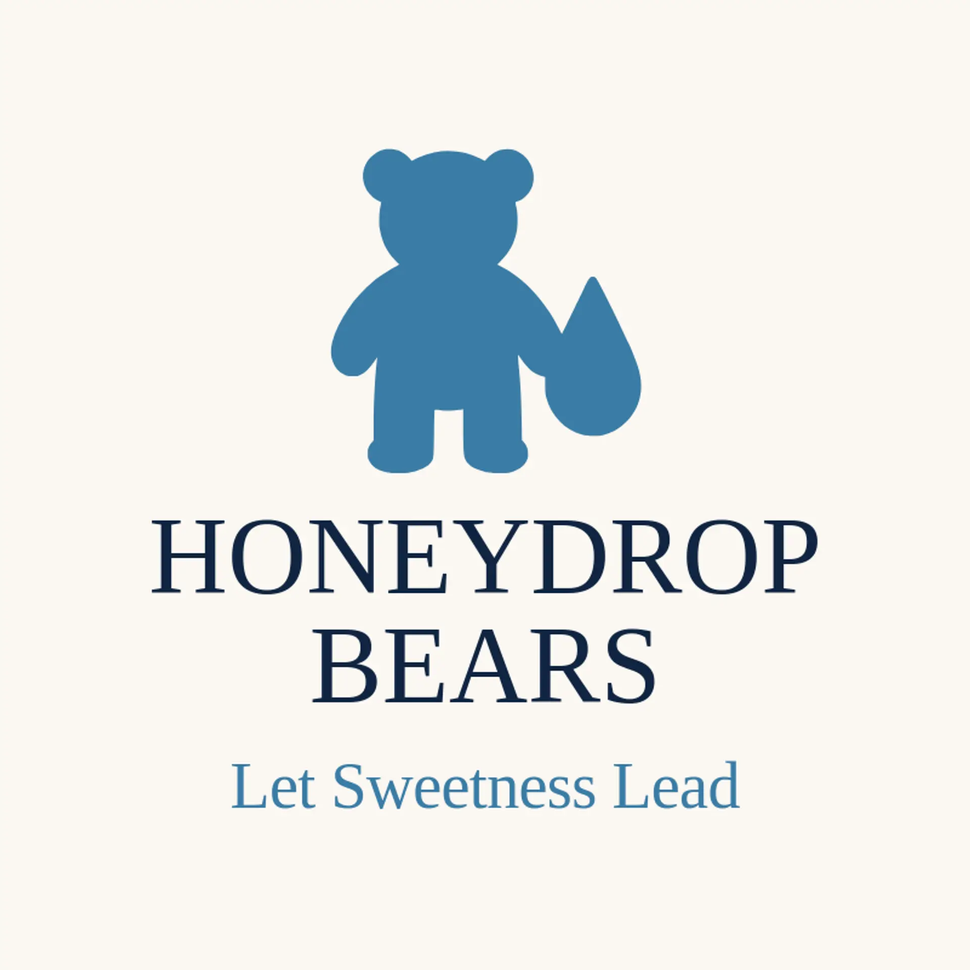 Honeydrop Bears logo for teddy bear