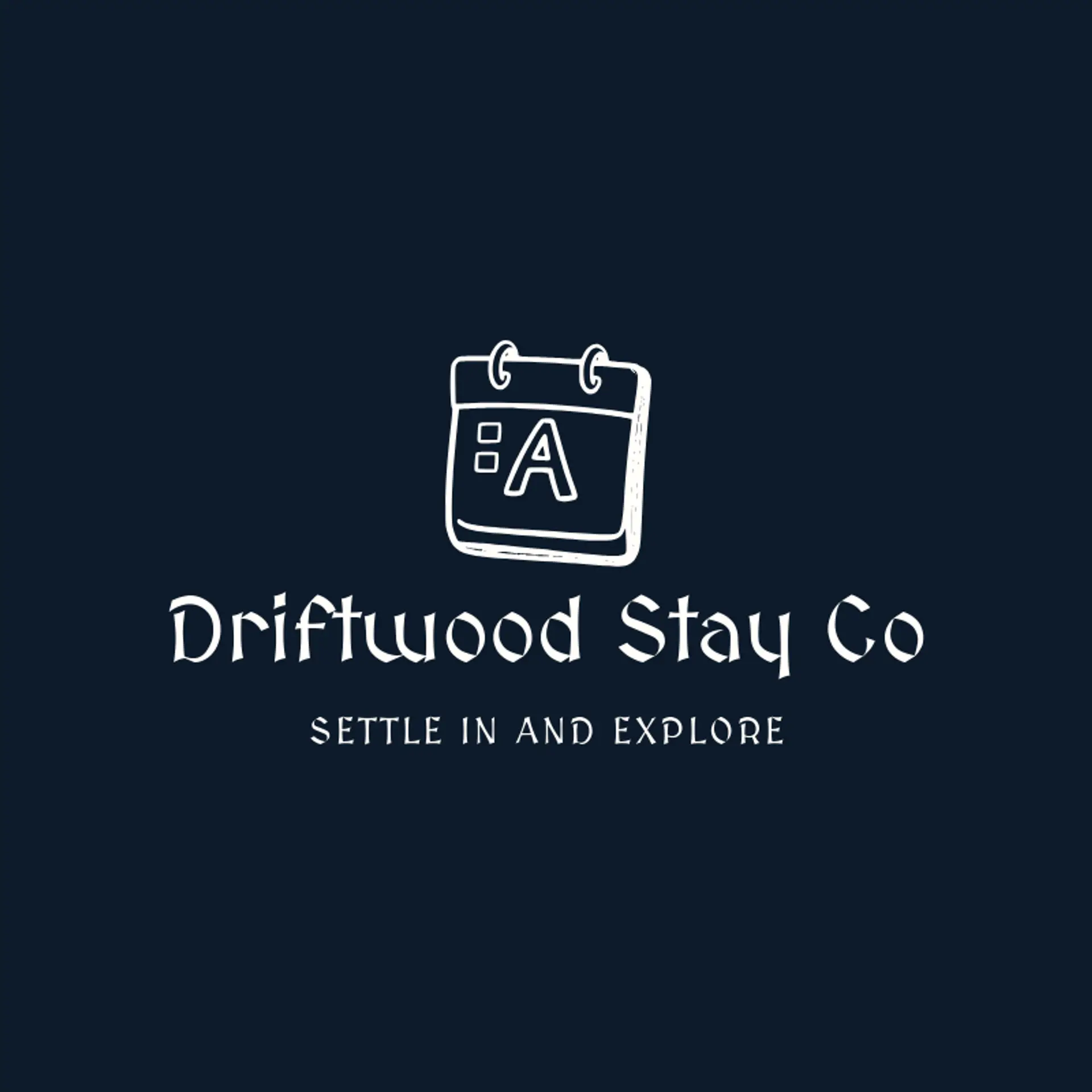 Driftwood Stay Co logo for booking