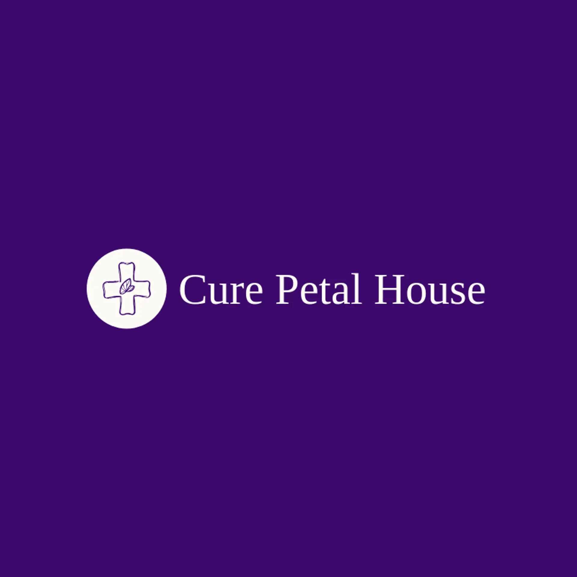 Cure Petal House logo for cure