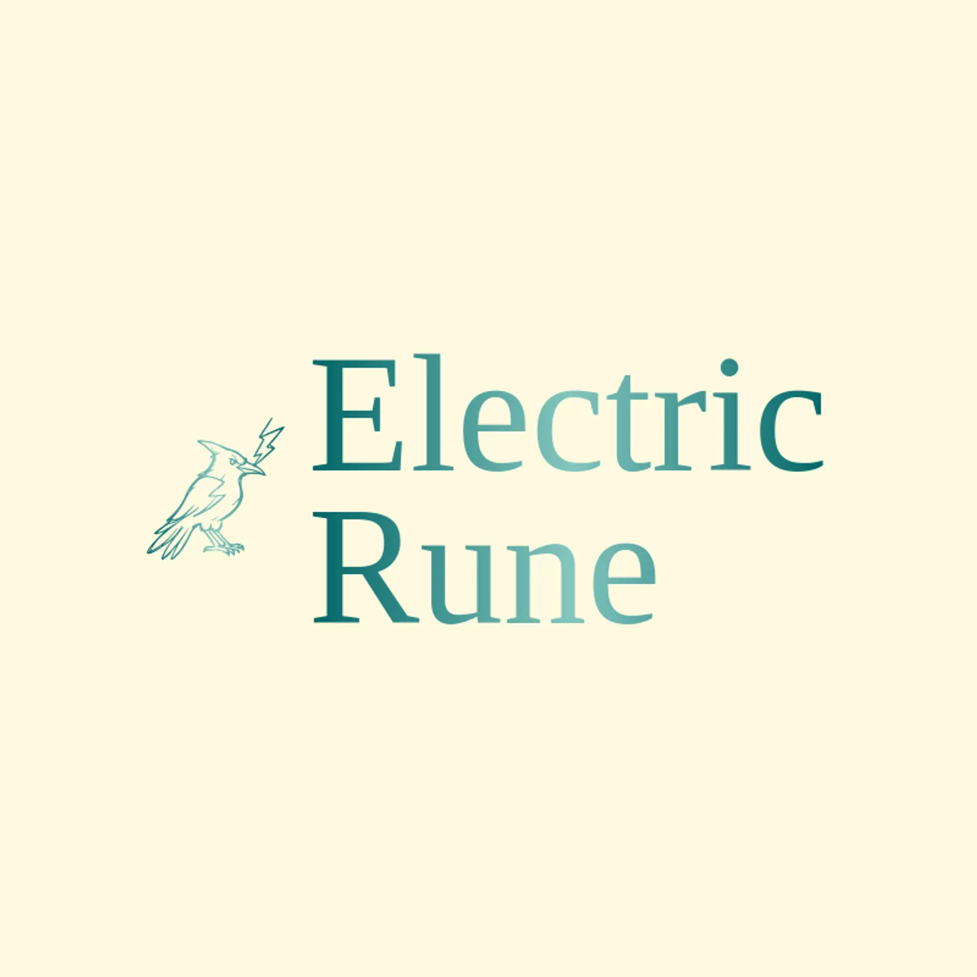 Electric Rune logo for wizard