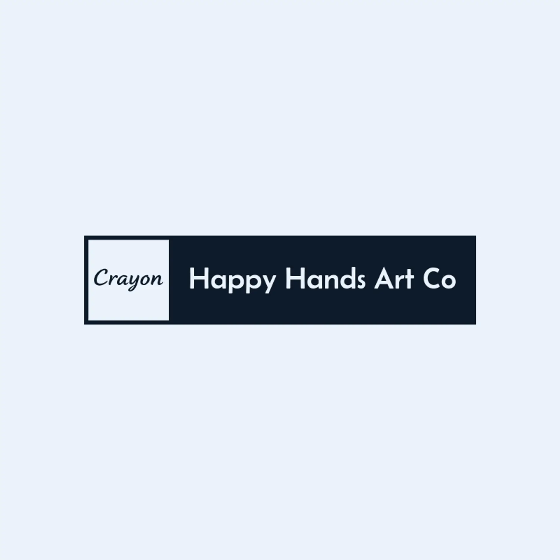 Happy Hands Art Co logo for crayon