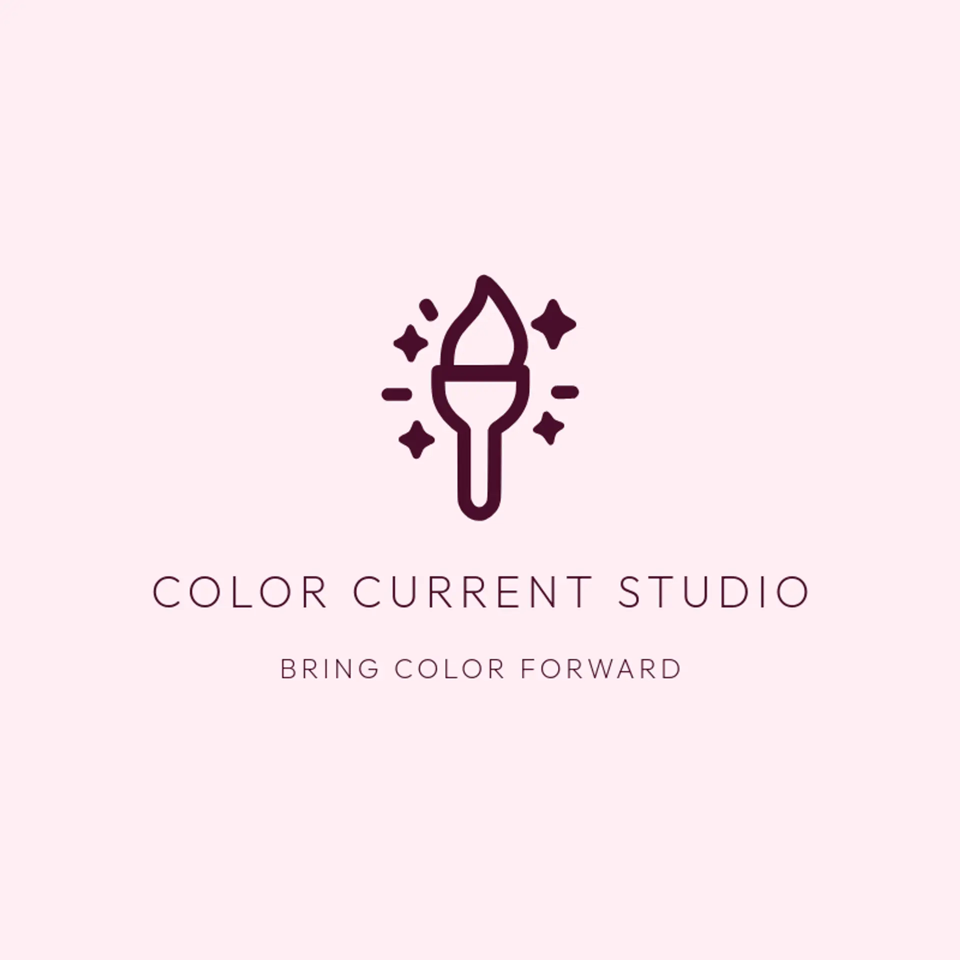 Color Current Studio logo for studio