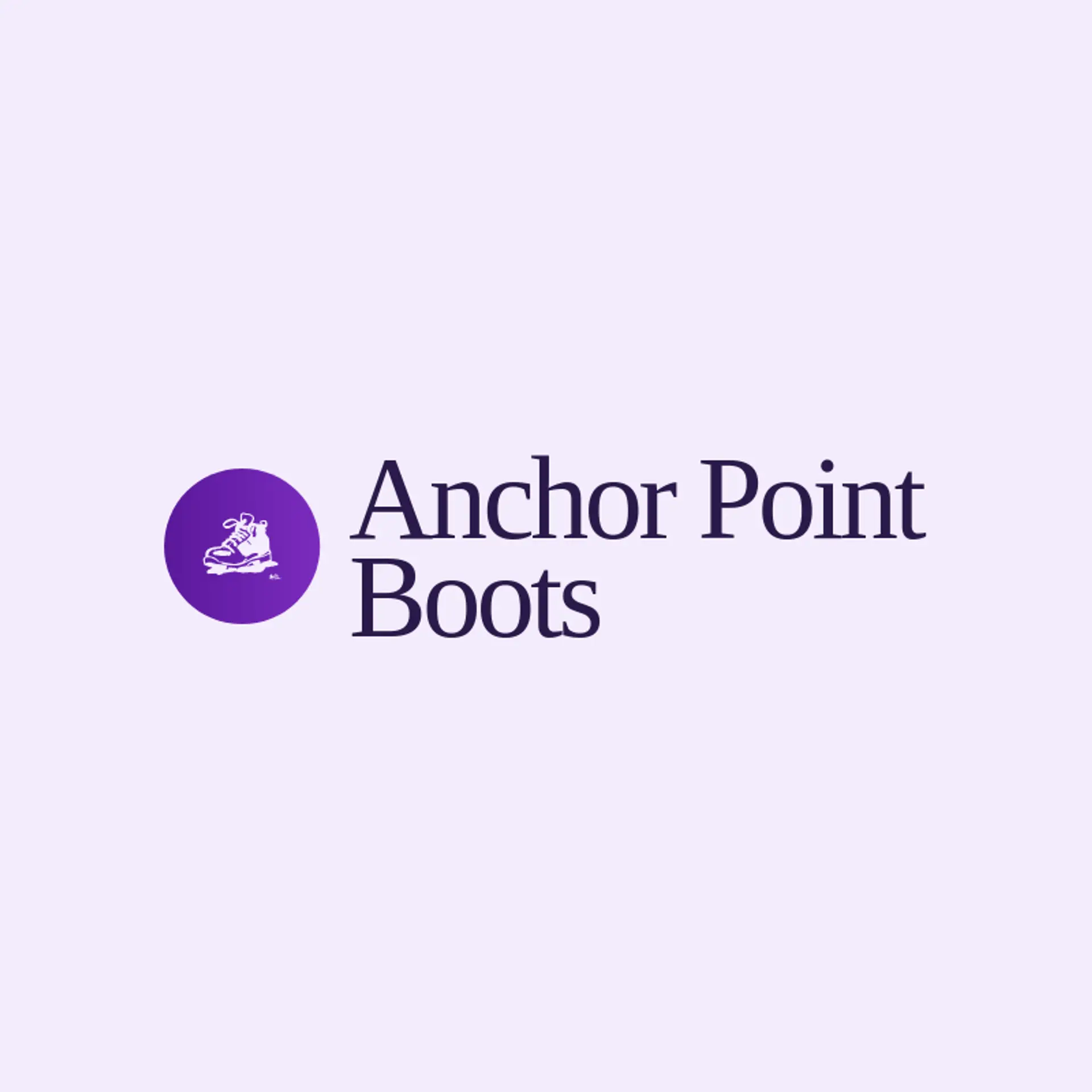 Anchor Point Boots logo for boot