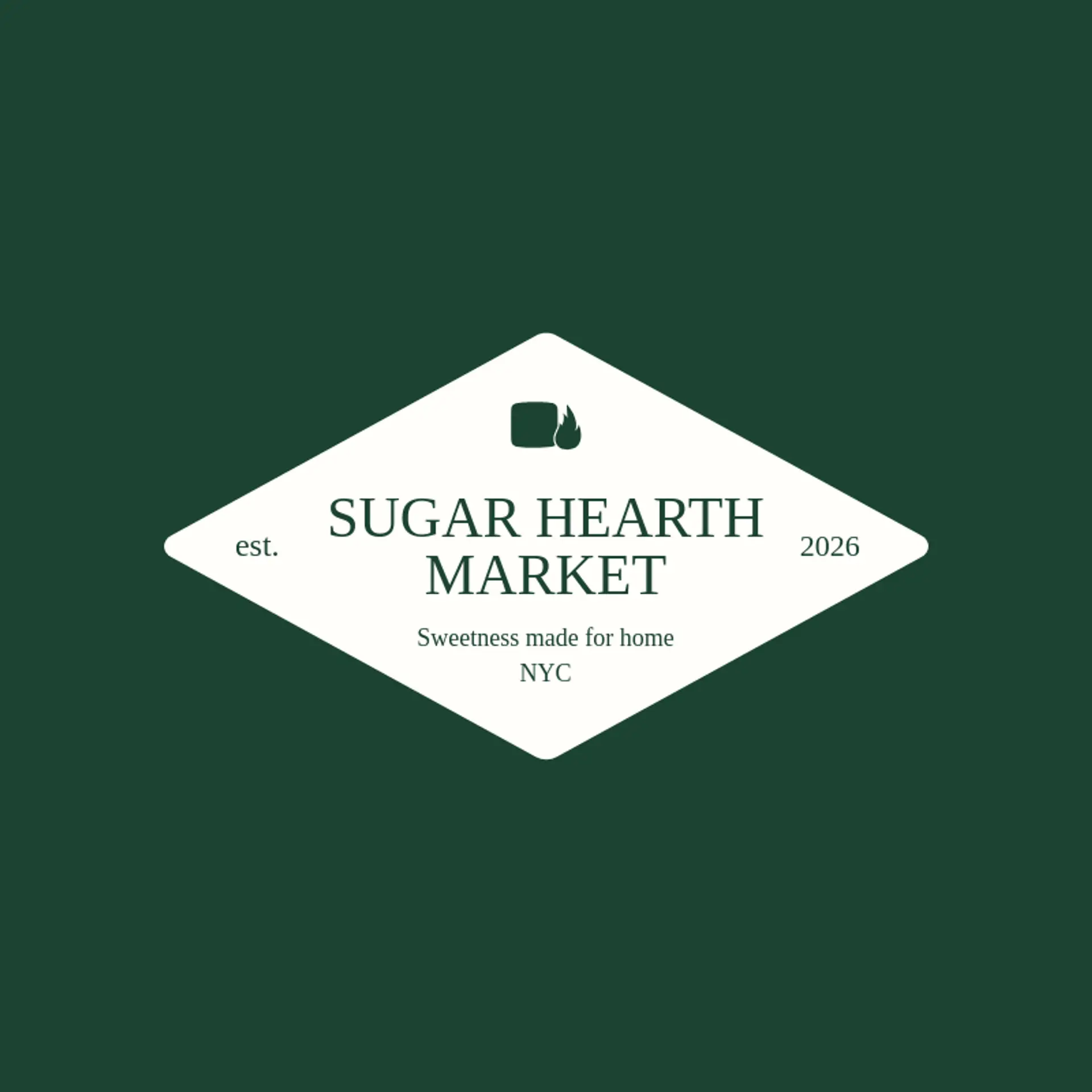 Sugar Hearth Market logo for sugar