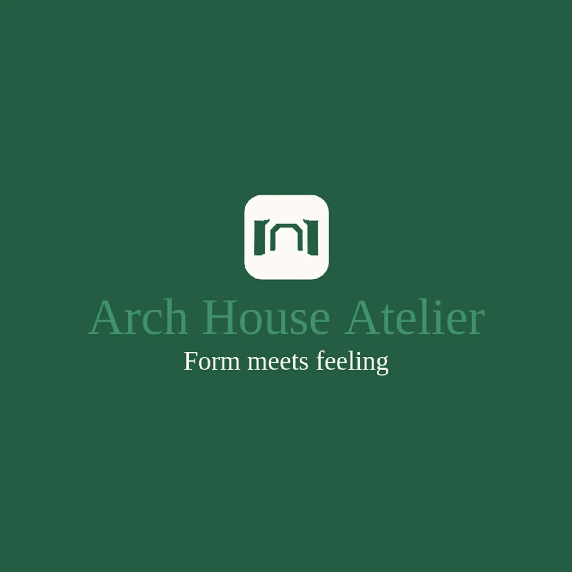 Arch House Atelier logo for arch