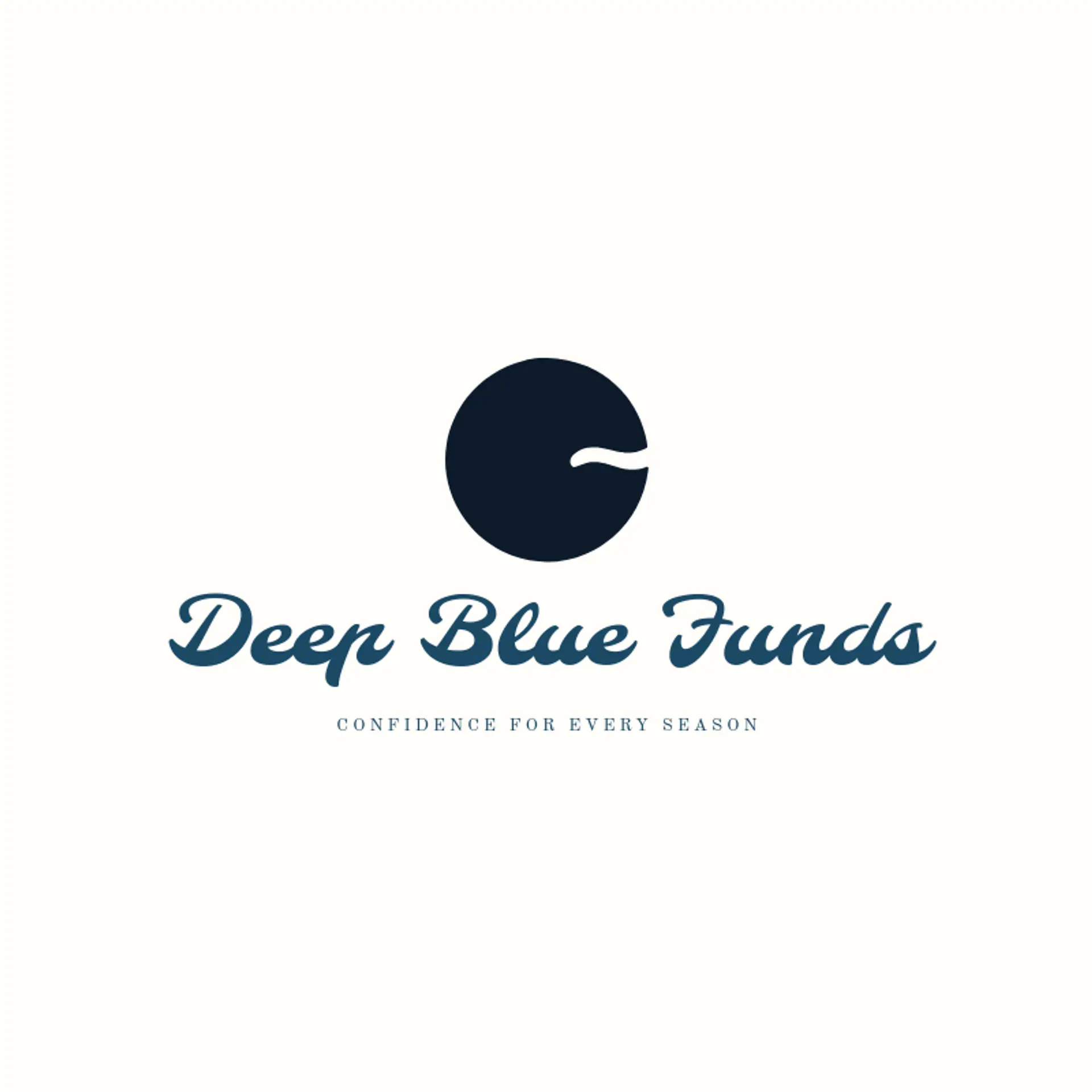 Deep Blue Funds logo for money